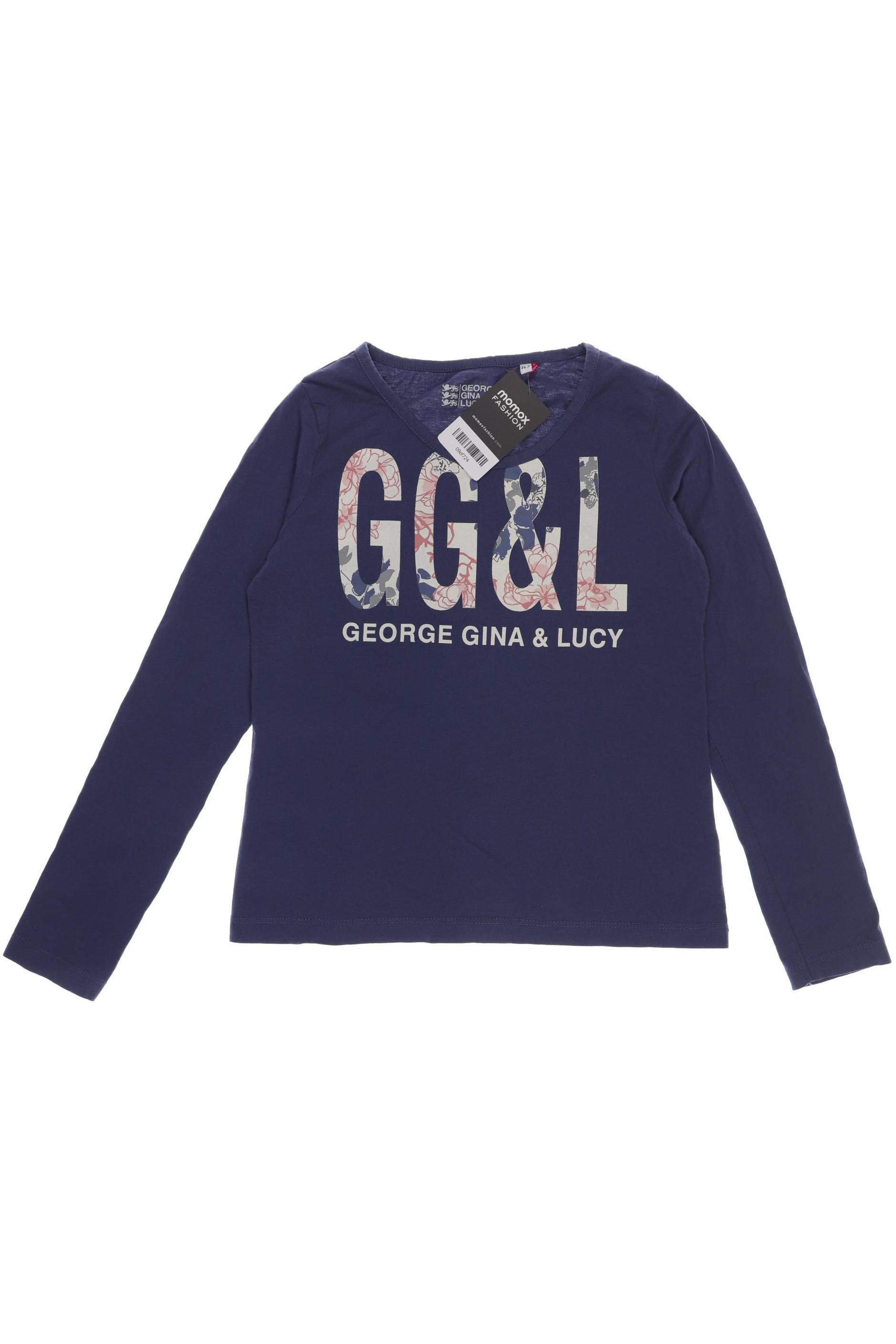 

George Gina Lucy Damen Langarmshirt, blau, Gr. 152