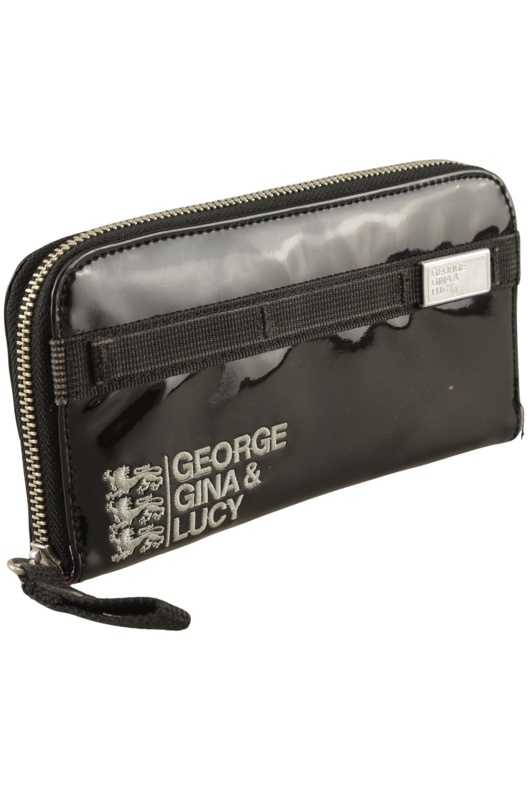 

George Gina Lucy Damen Portemonnaie, schwarz, Gr.