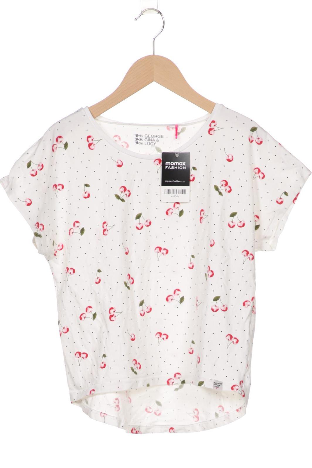 

George Gina Lucy Damen T-Shirt, weiß