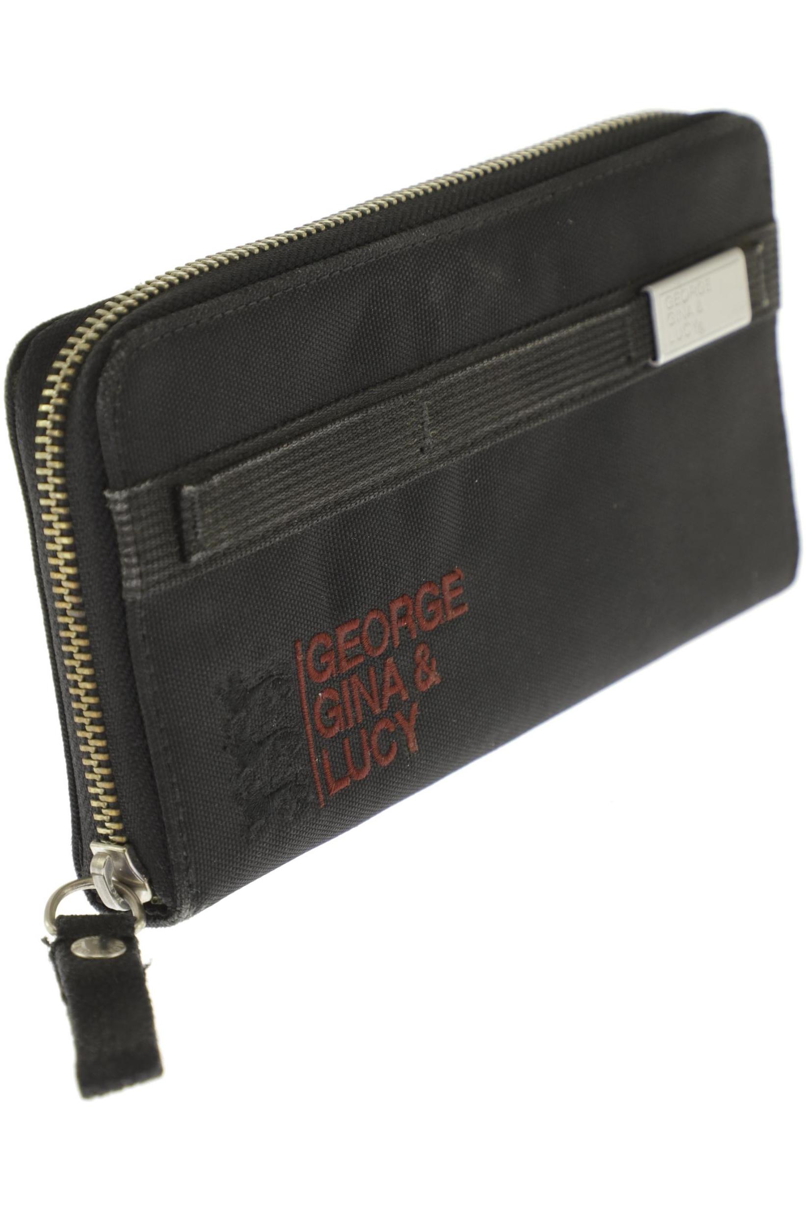 

George Gina Lucy Damen Portemonnaie, schwarz, Gr.