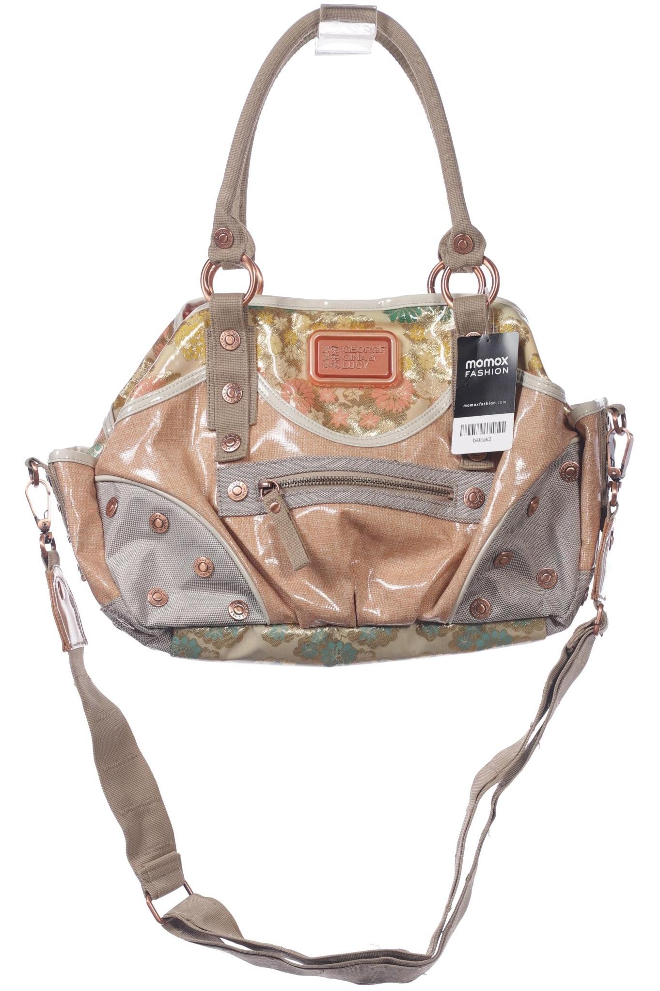 

George Gina Lucy Damen Handtasche, beige, Gr.
