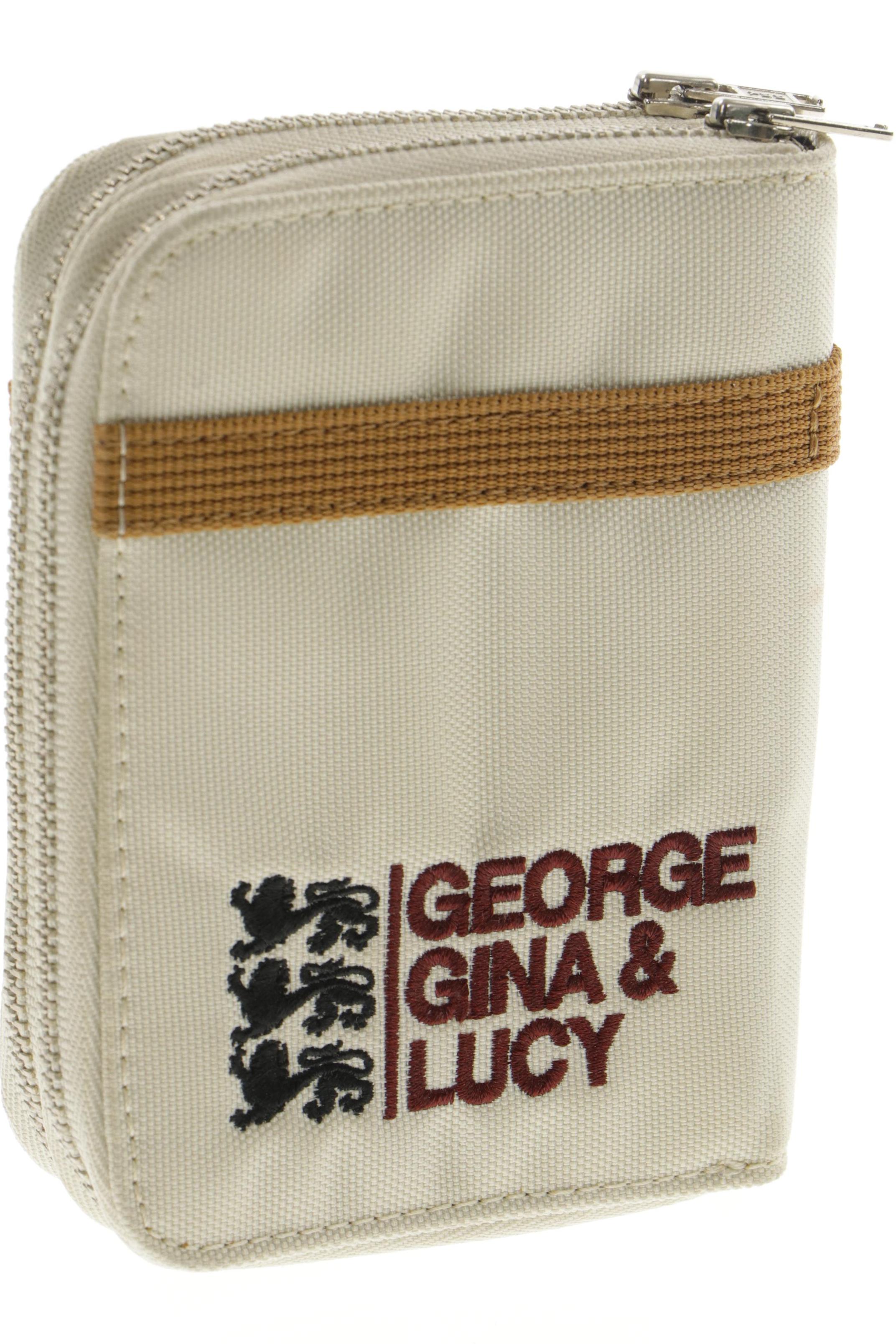 

George Gina Lucy Damen Portemonnaie, cremeweiß, Gr.