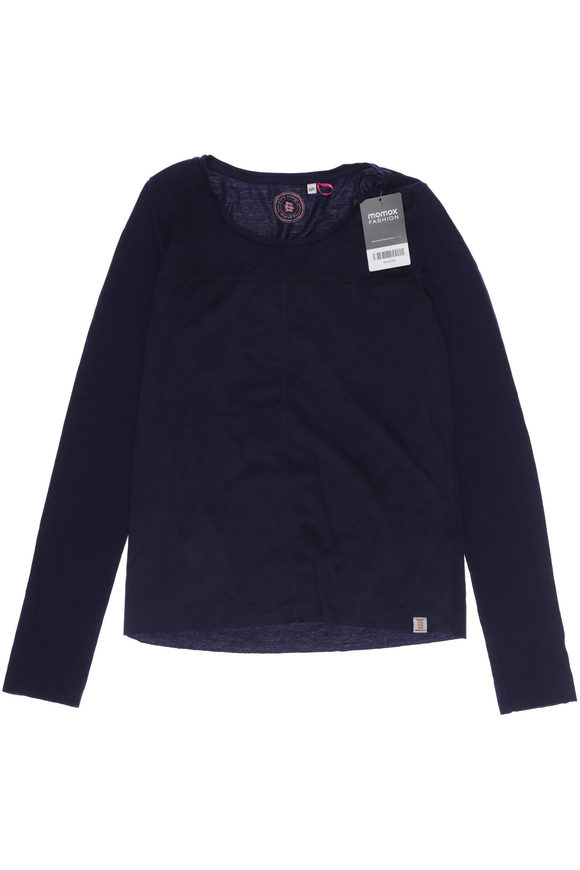 

George Gina Lucy Damen Langarmshirt, marineblau, Gr. 164