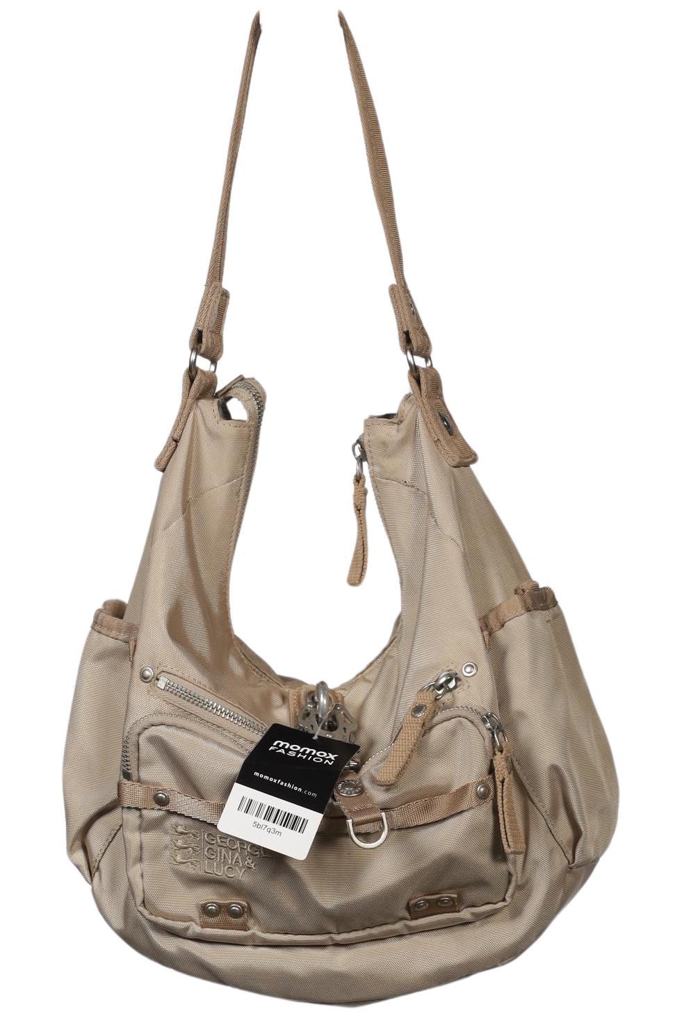 

George Gina Lucy Damen Handtasche, beige, Gr.