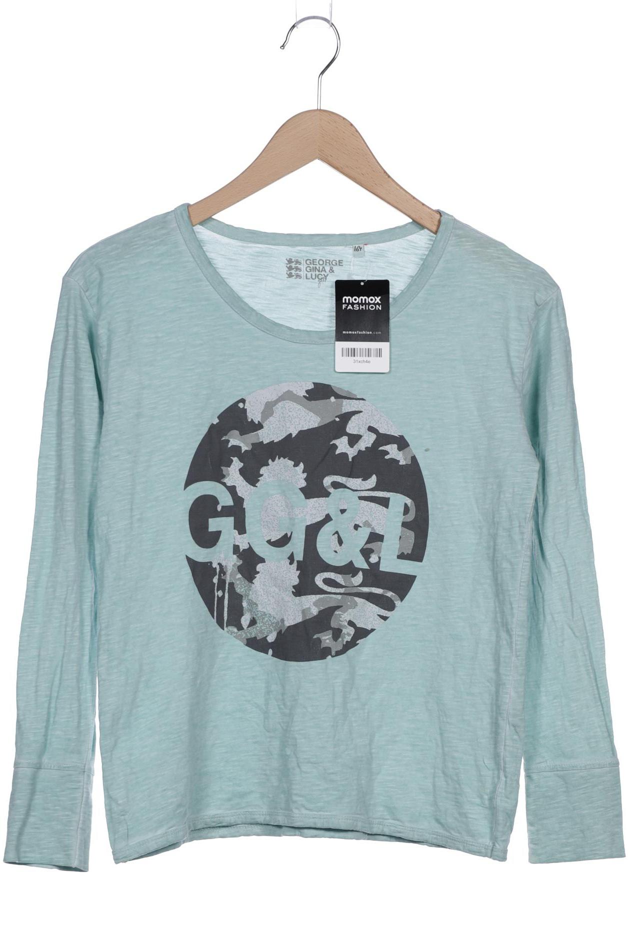 

George Gina Lucy Damen Langarmshirt, türkis, Gr. 164