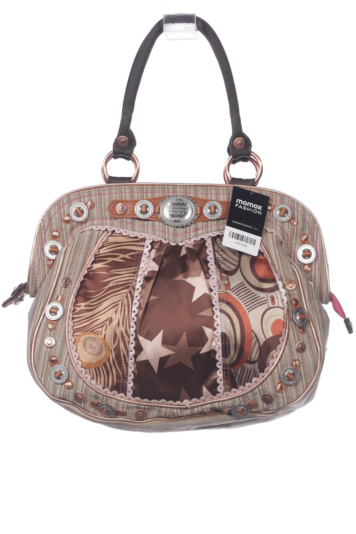 

George Gina Lucy Damen Handtasche, beige, Gr.
