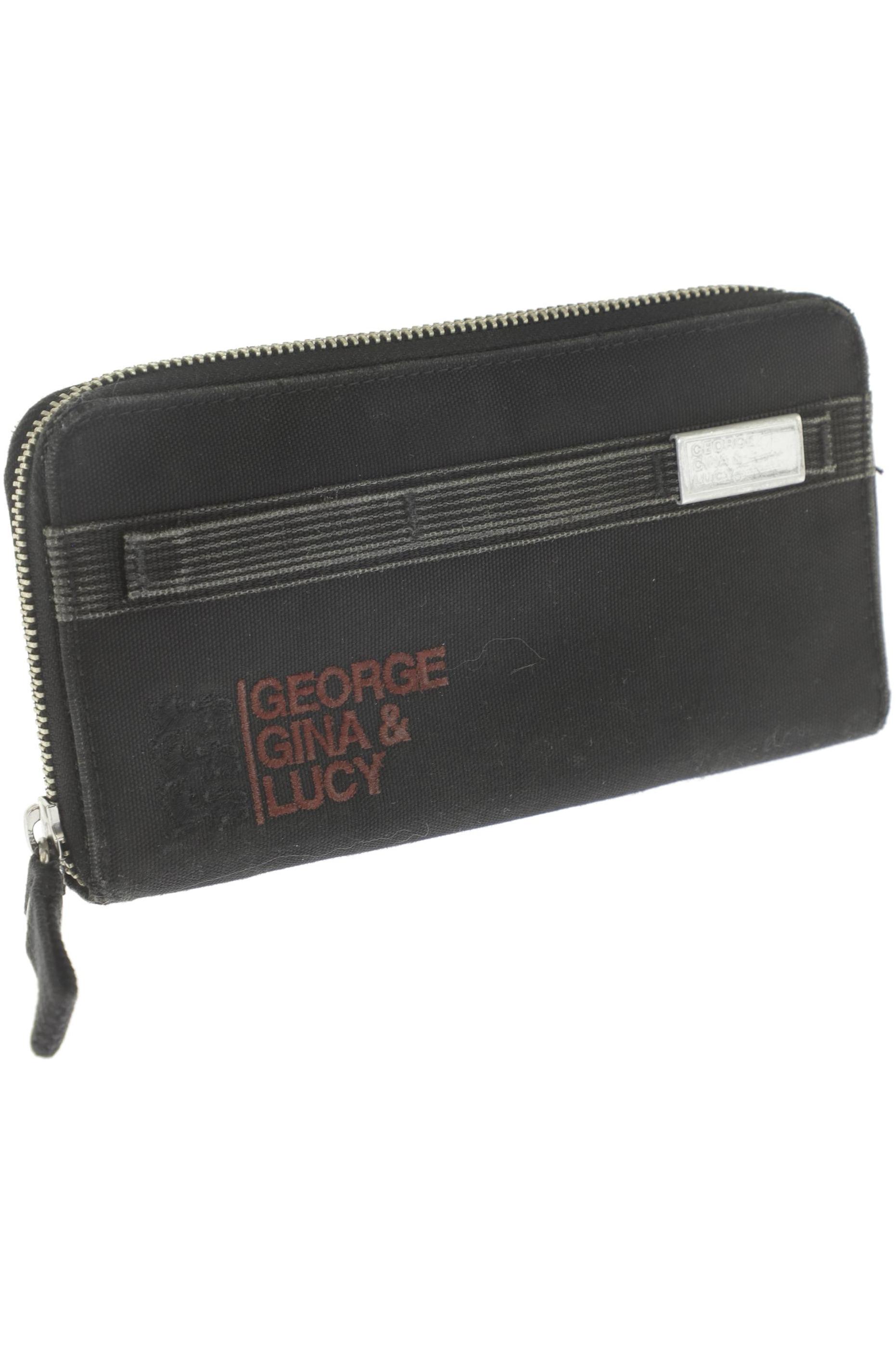 

George Gina Lucy Damen Portemonnaie, schwarz, Gr.