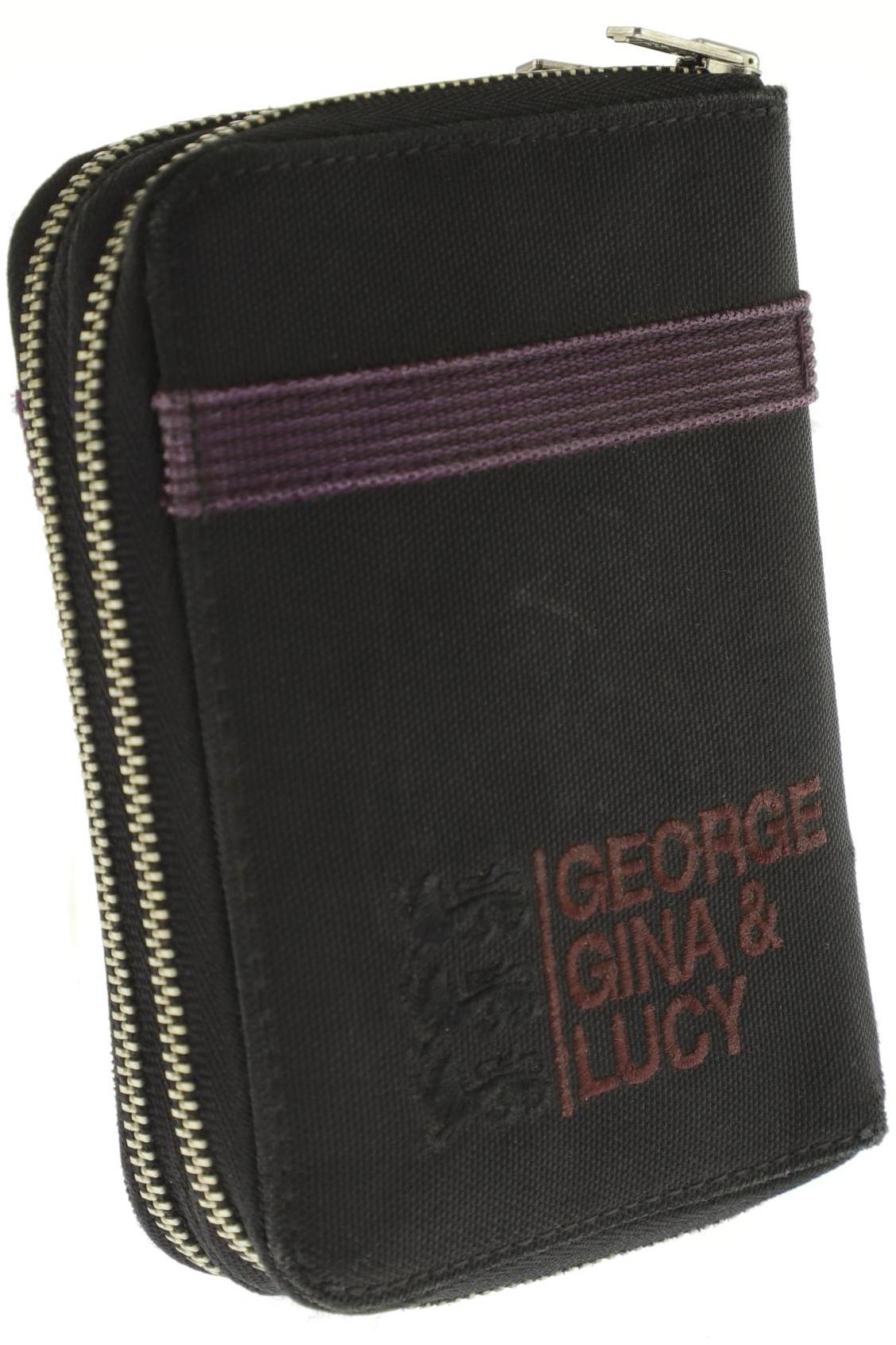 

George Gina Lucy Damen Portemonnaie, schwarz, Gr.