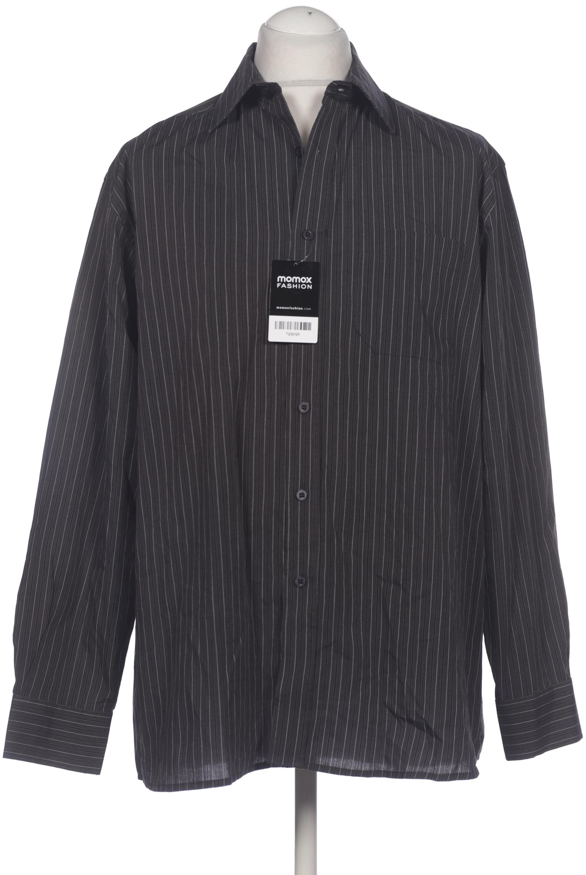 

George Herren Hemd, schwarz, Gr. 16.5