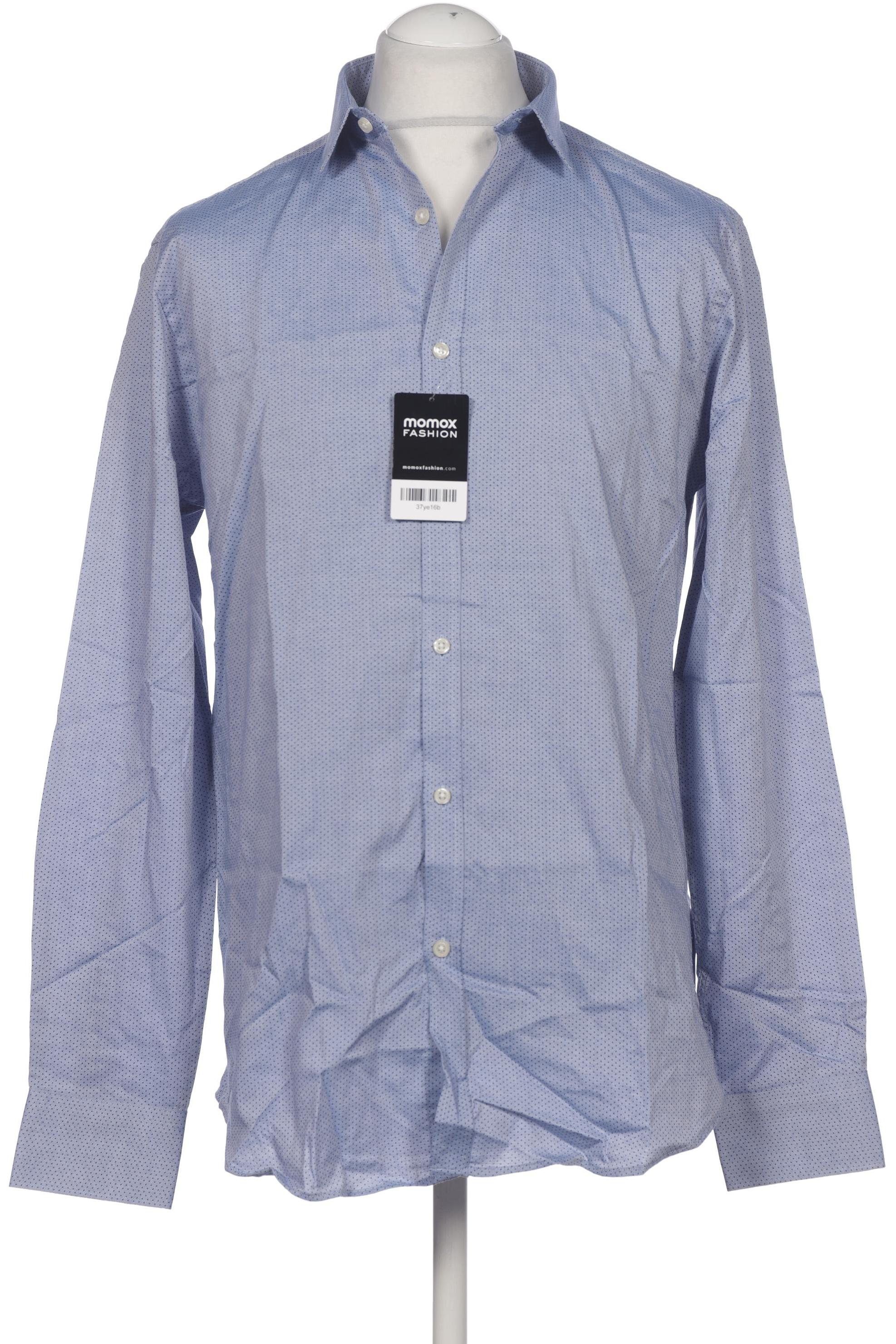 

George Herren Hemd, blau, Gr. 52