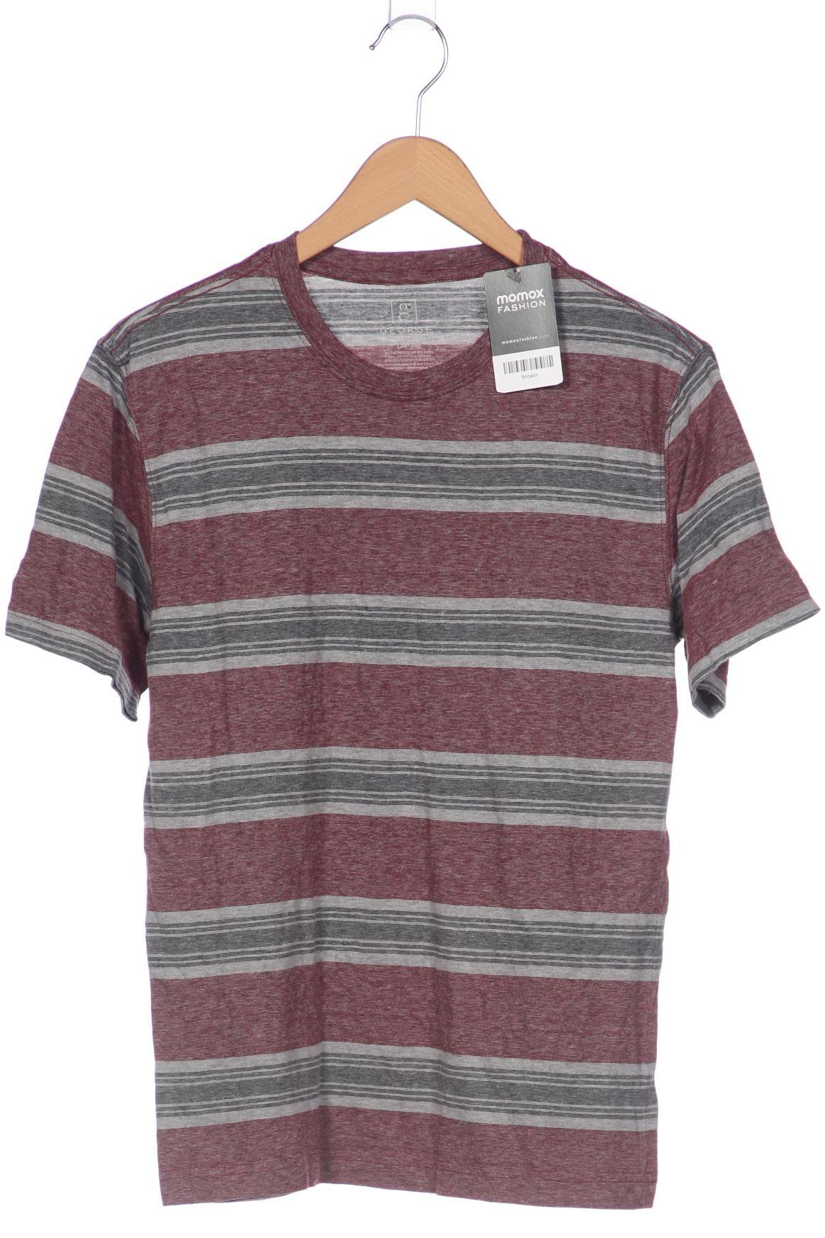

George Herren T-Shirt, bordeaux, Gr. 46
