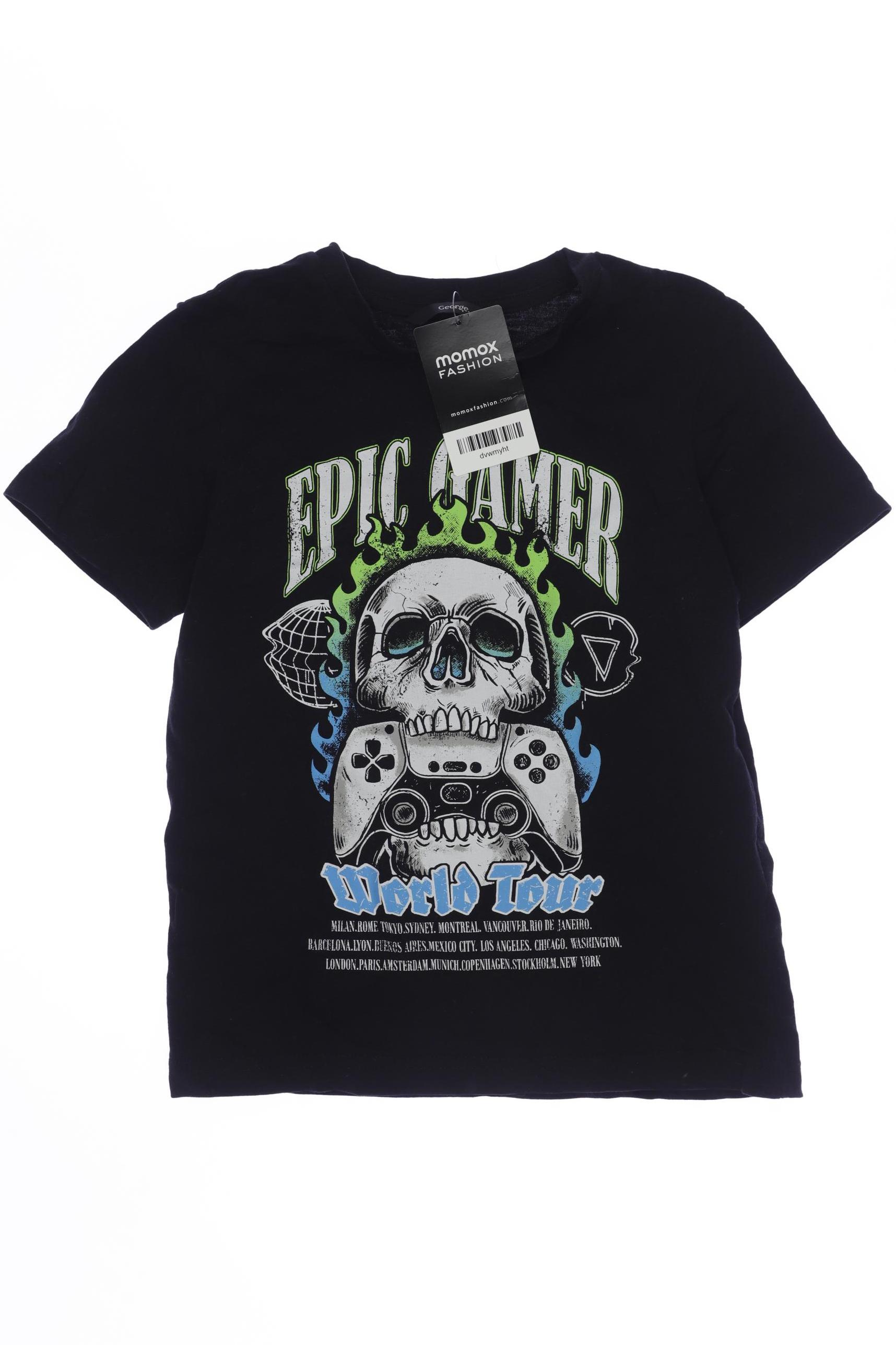

George Herren T-Shirt, schwarz, Gr. 116