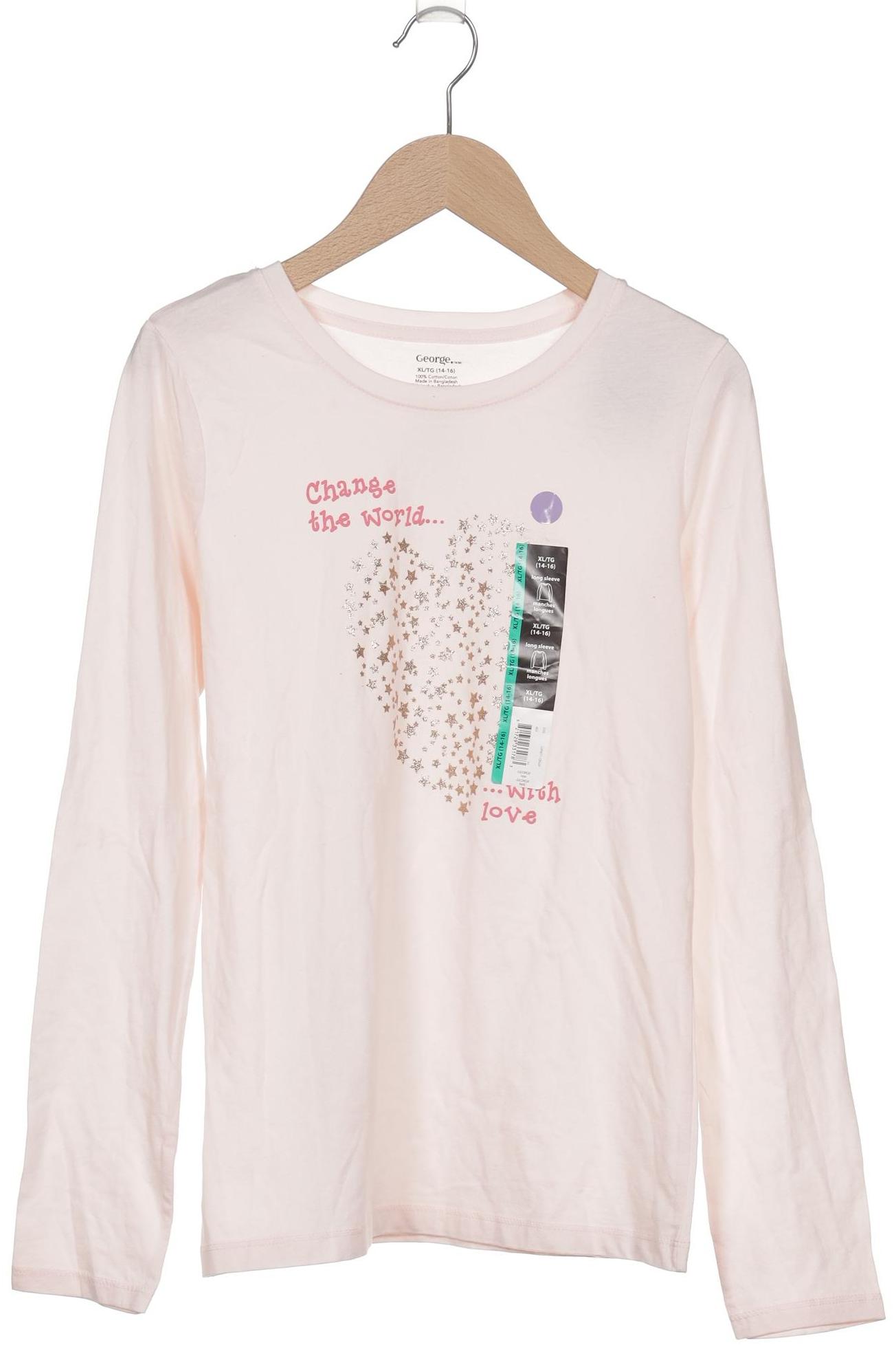 

George Damen Langarmshirt, pink, Gr. 164