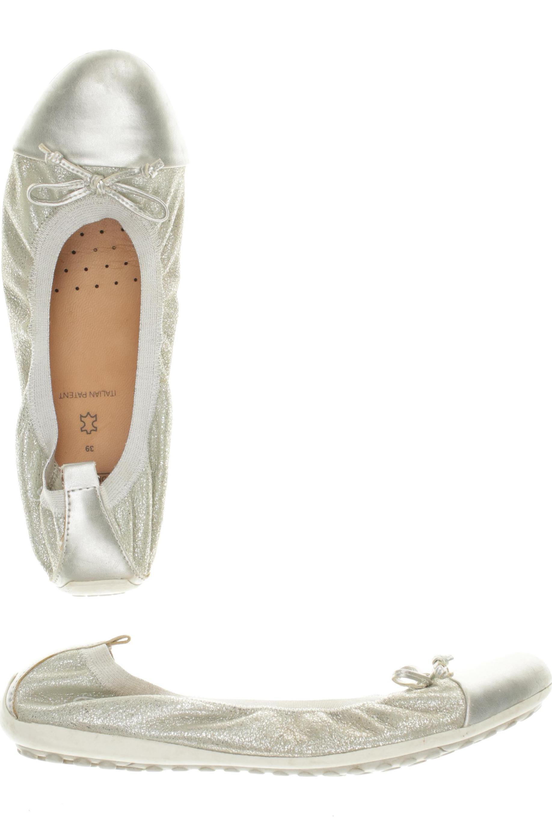 

Geox Damen Ballerinas, silber, Gr. 39