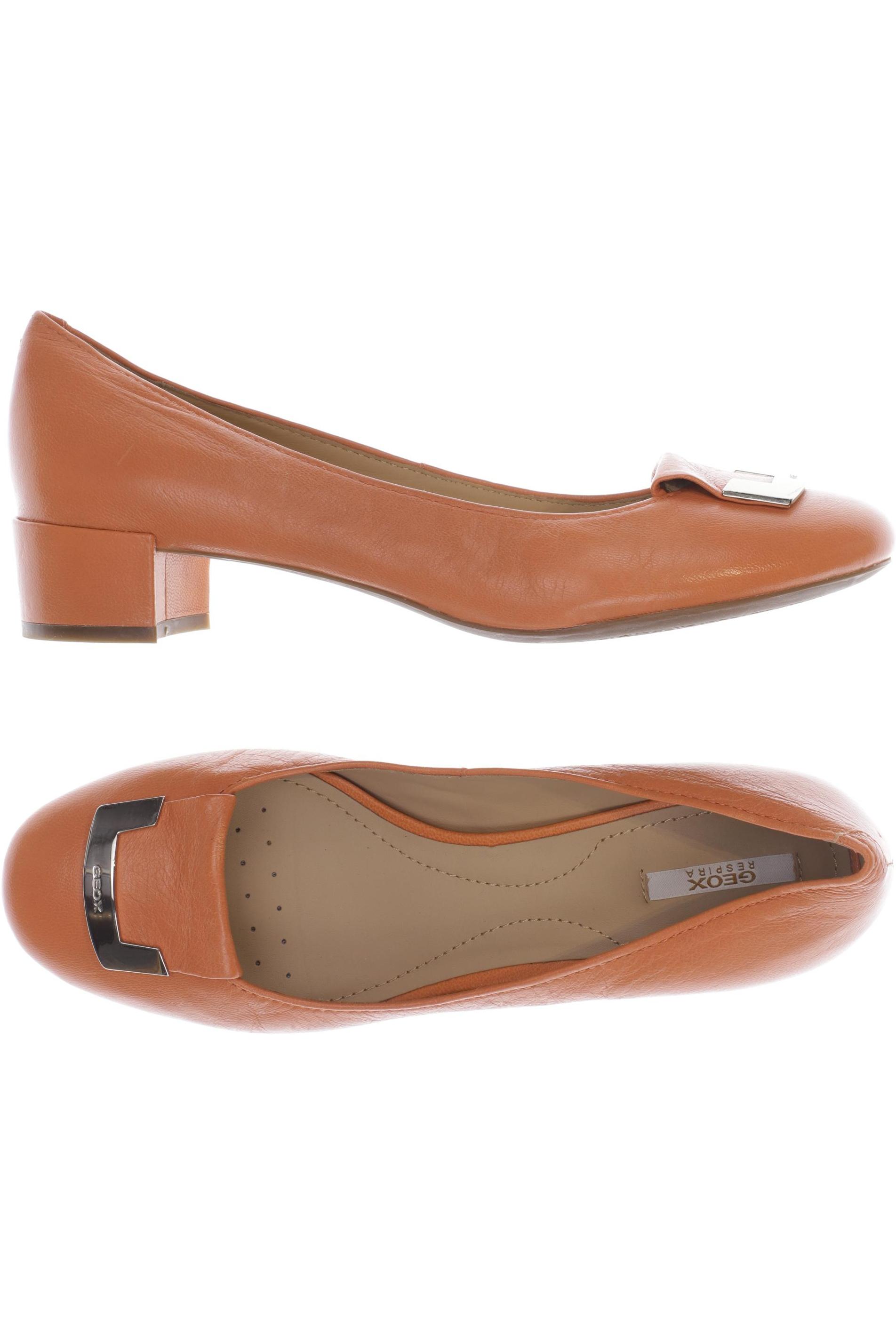 

Geox Damen Ballerinas, orange, Gr. 38.5