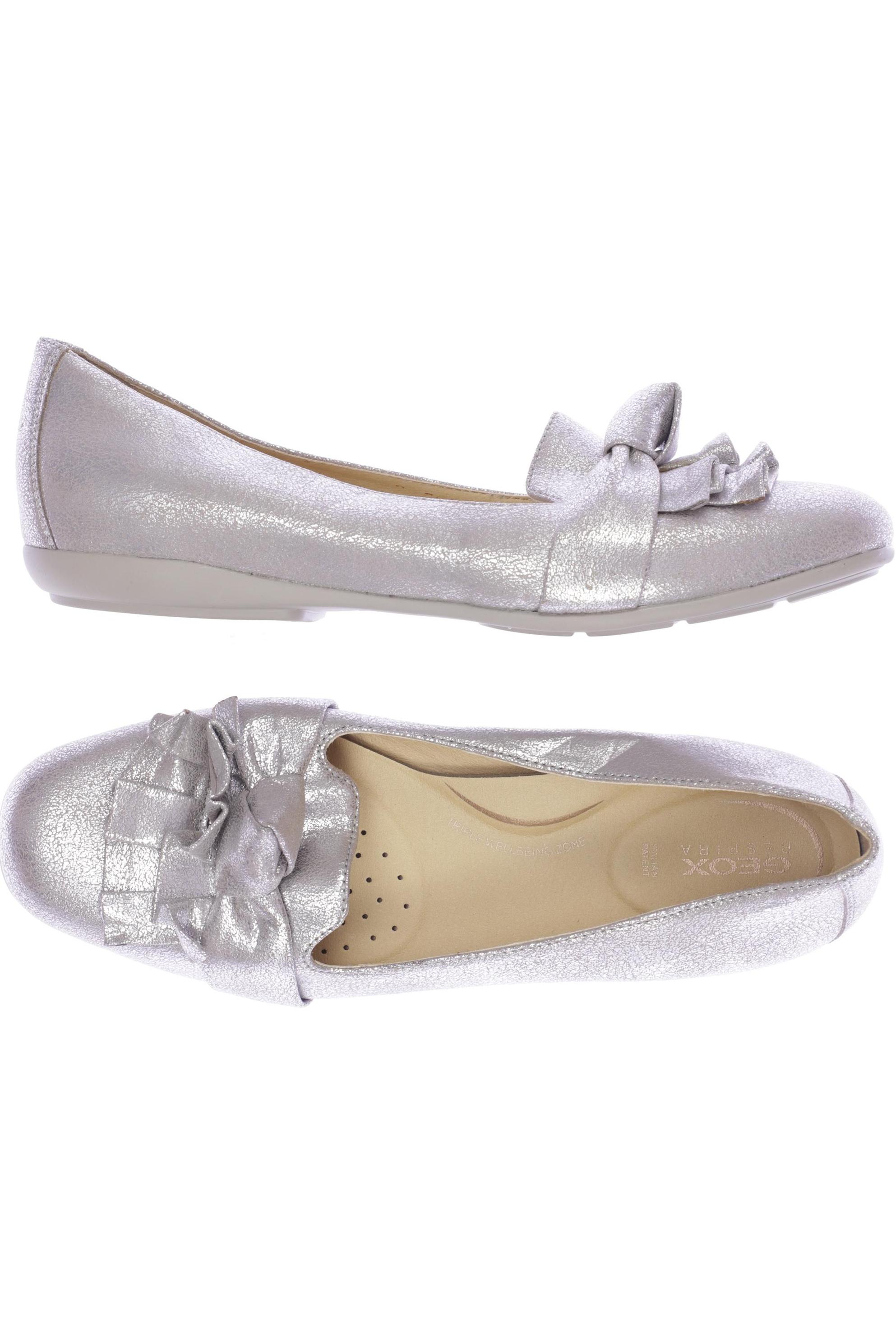 

Geox Damen Ballerinas, silber, Gr. 38