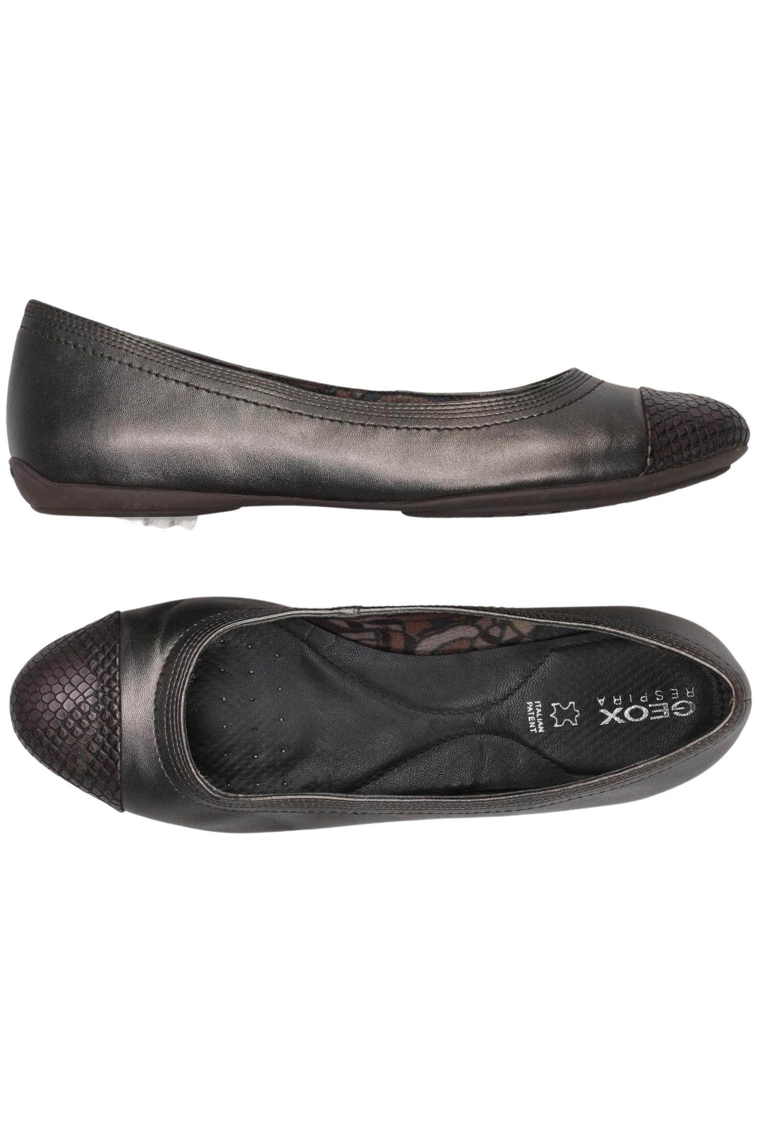 

Geox Damen Ballerinas, silber, Gr. 38