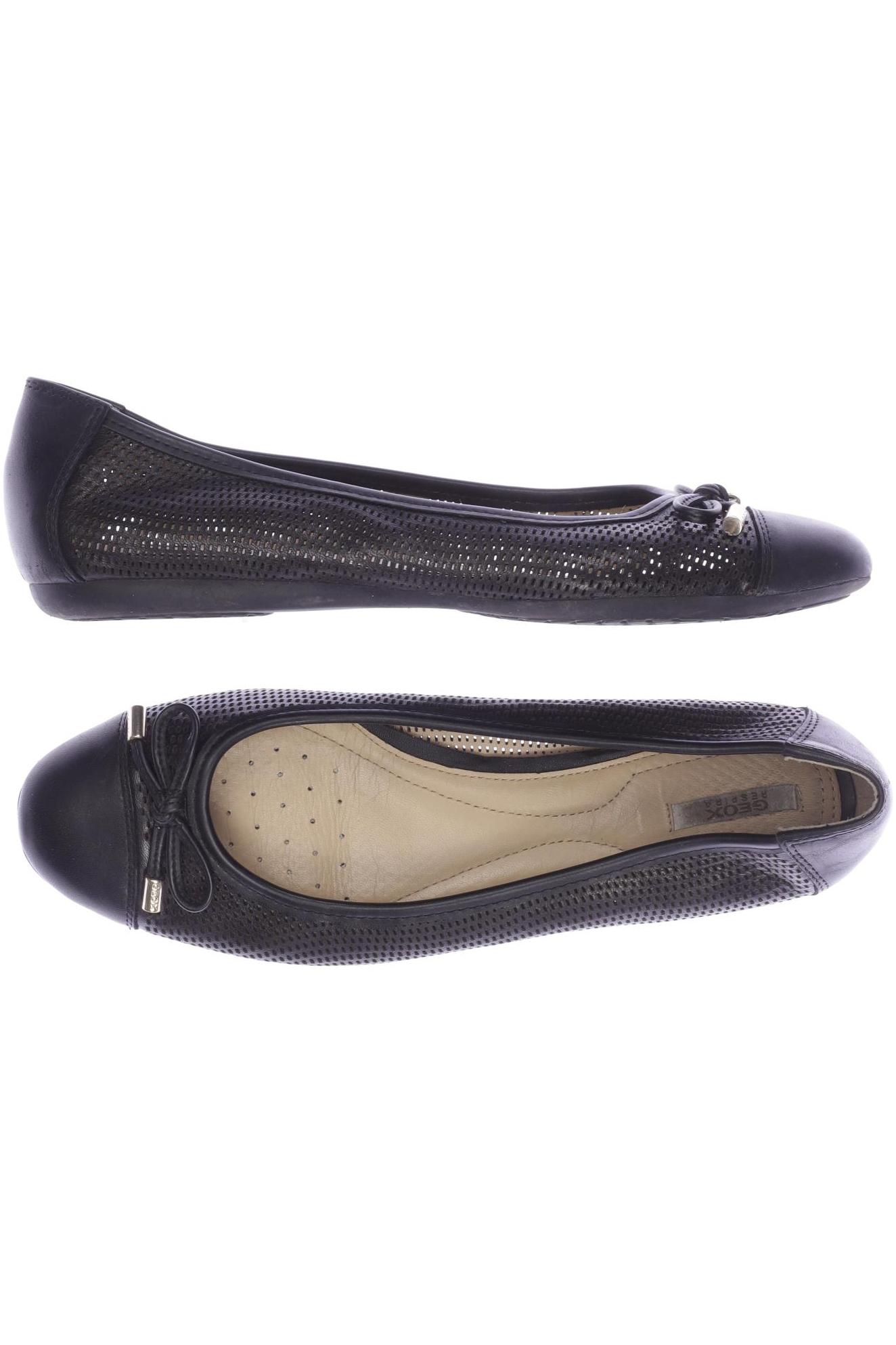 

Geox Damen Ballerinas, schwarz, Gr. 38.5