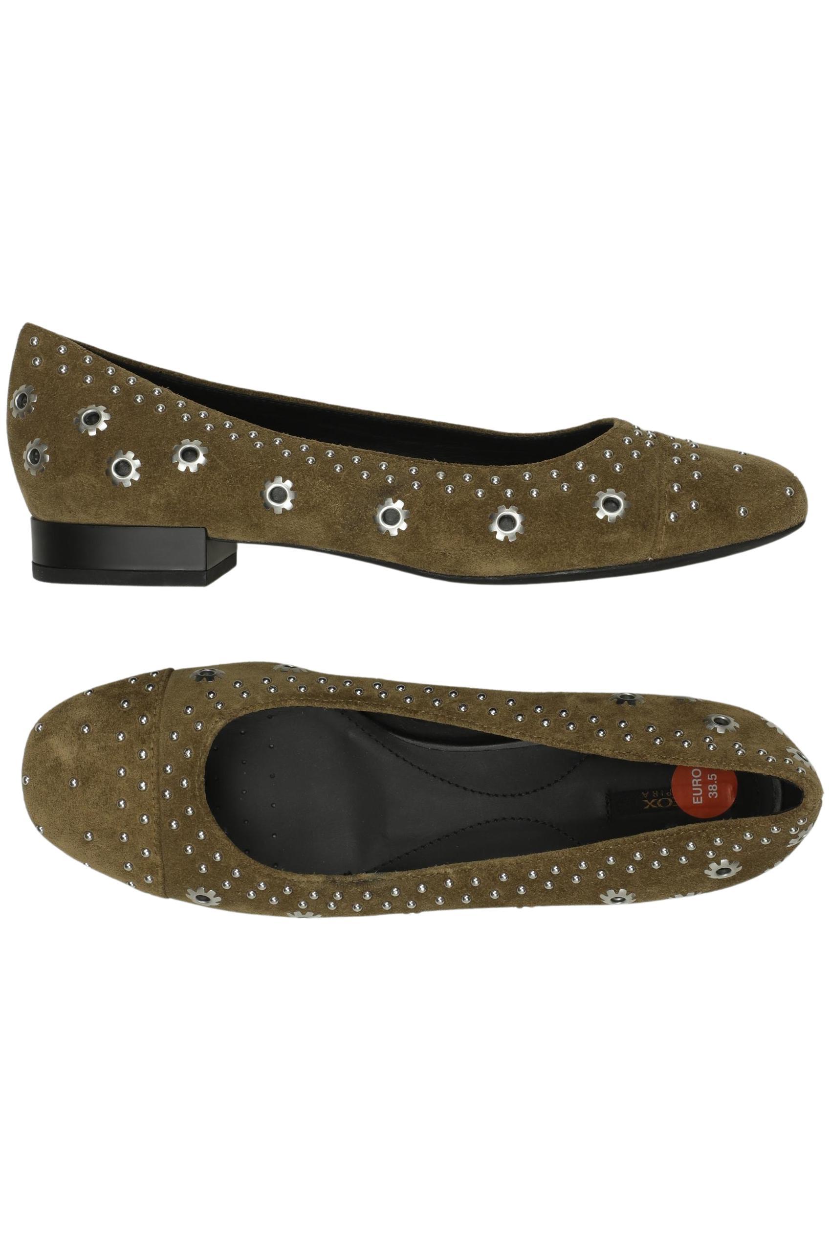 

Geox Damen Ballerinas, braun, Gr. 38.5
