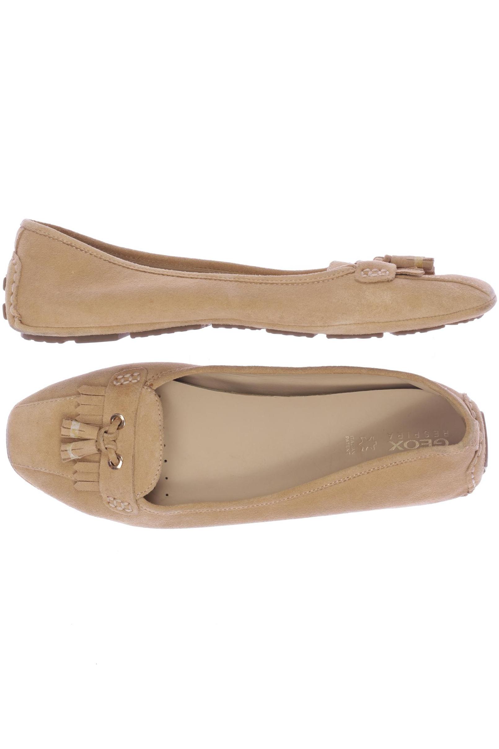 

Geox Damen Ballerinas, beige, Gr. 40