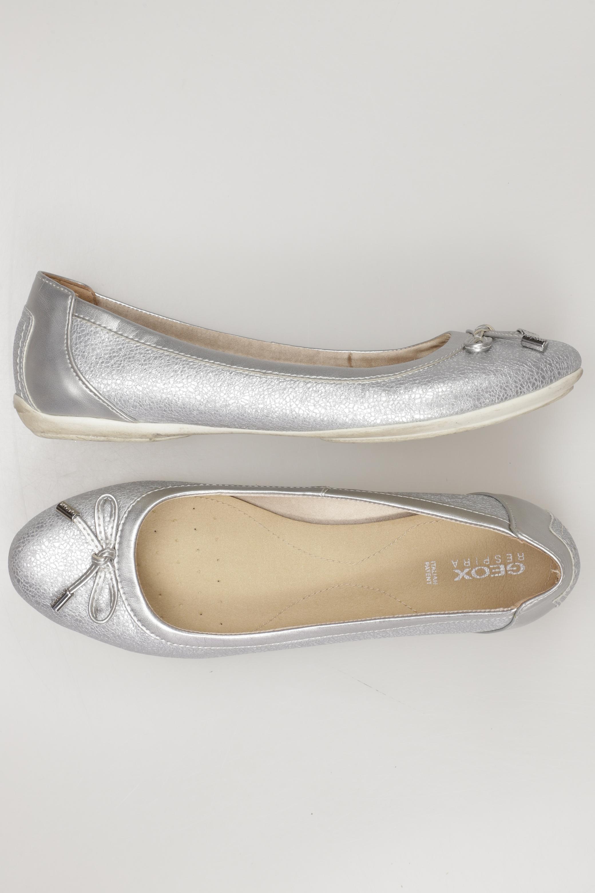 

Geox Damen Ballerinas, grau, Gr. 10