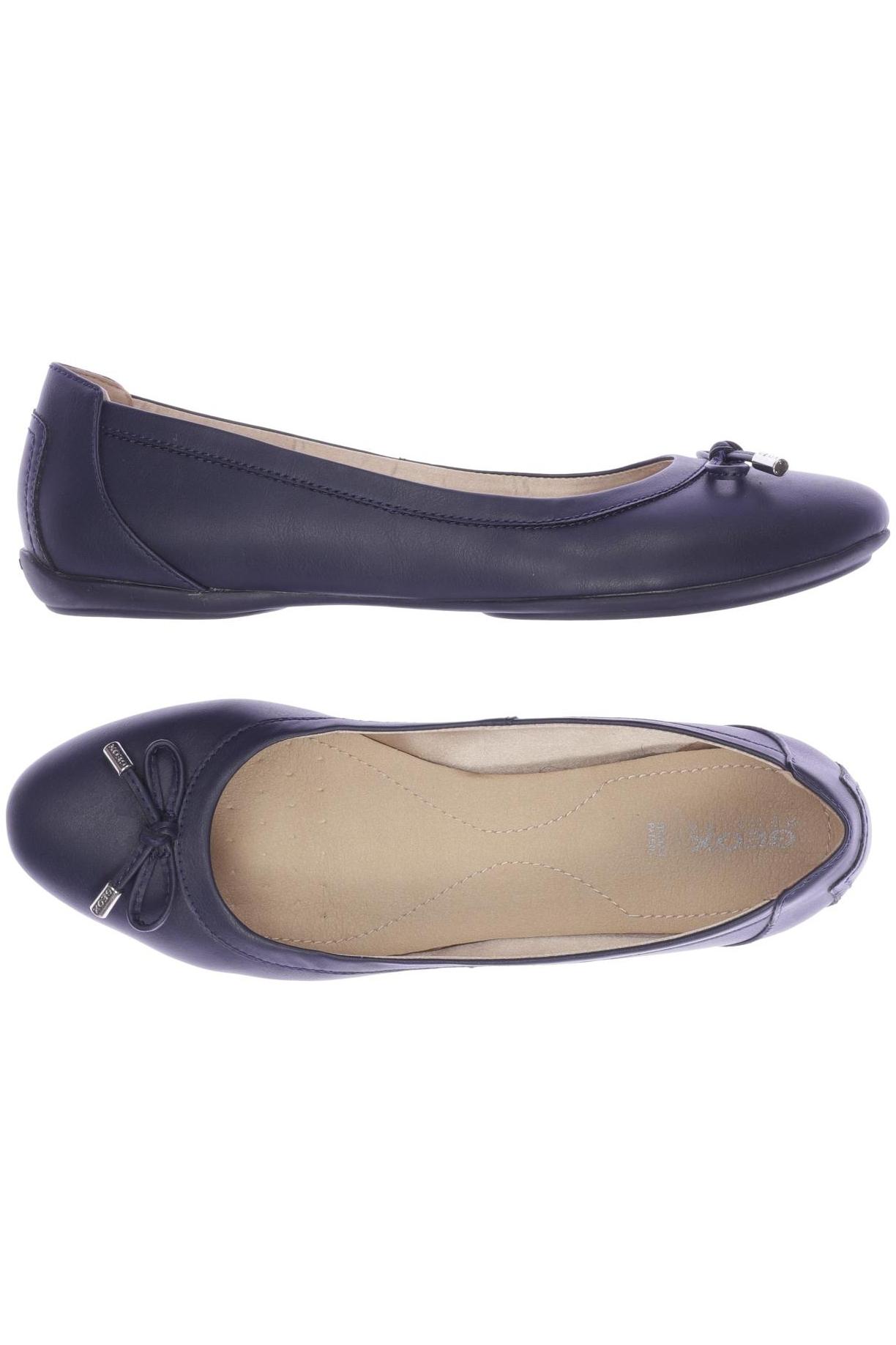 

Geox Damen Ballerinas, blau, Gr. 7.5