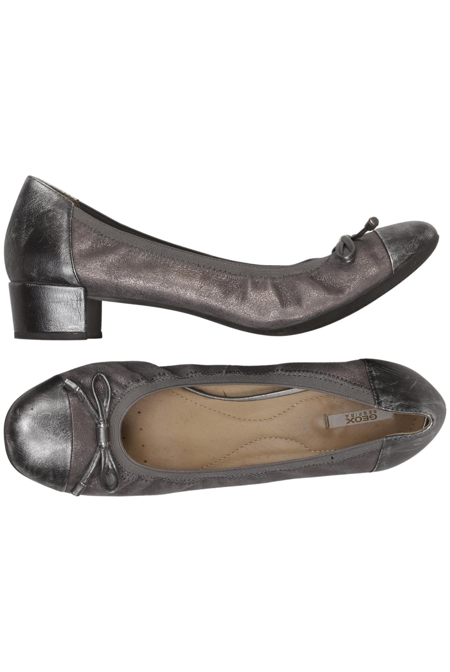 

Geox Damen Ballerinas, silber, Gr. 42
