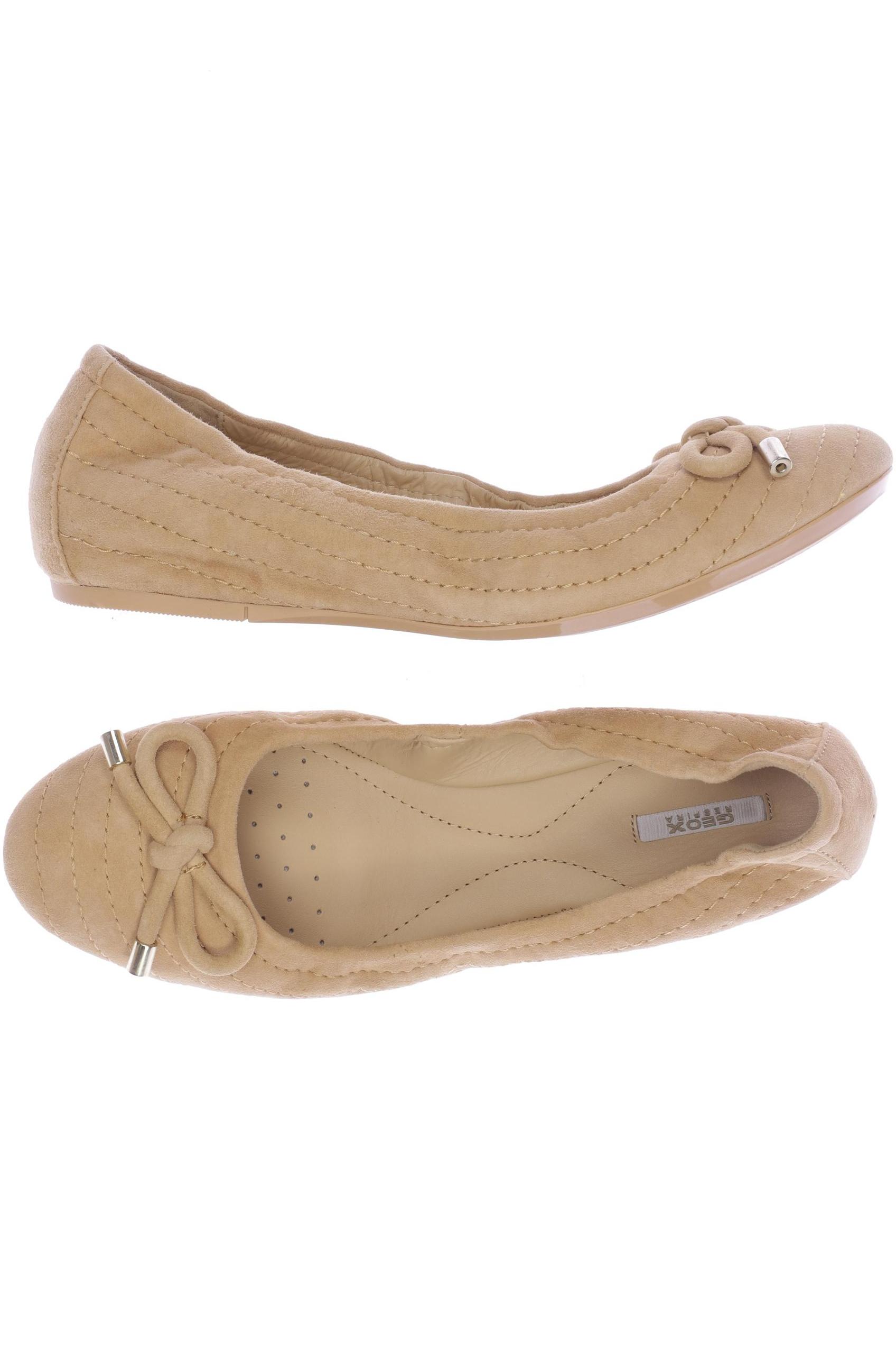 

Geox Damen Ballerinas, beige, Gr. 40