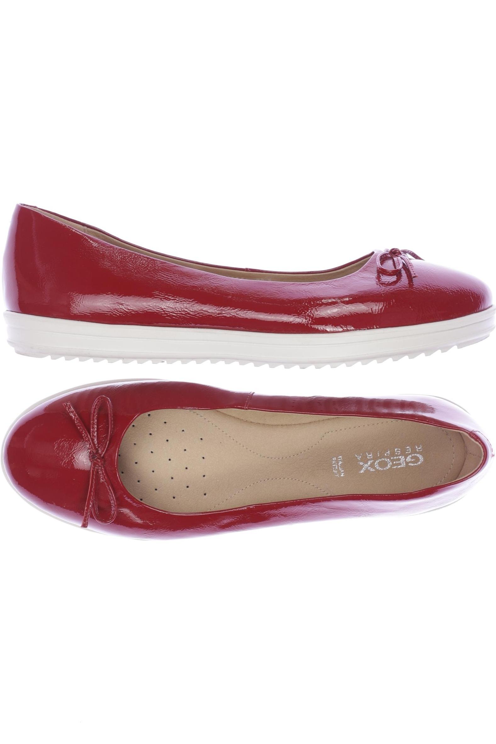

Geox Damen Ballerinas, rot, Gr. 39.5