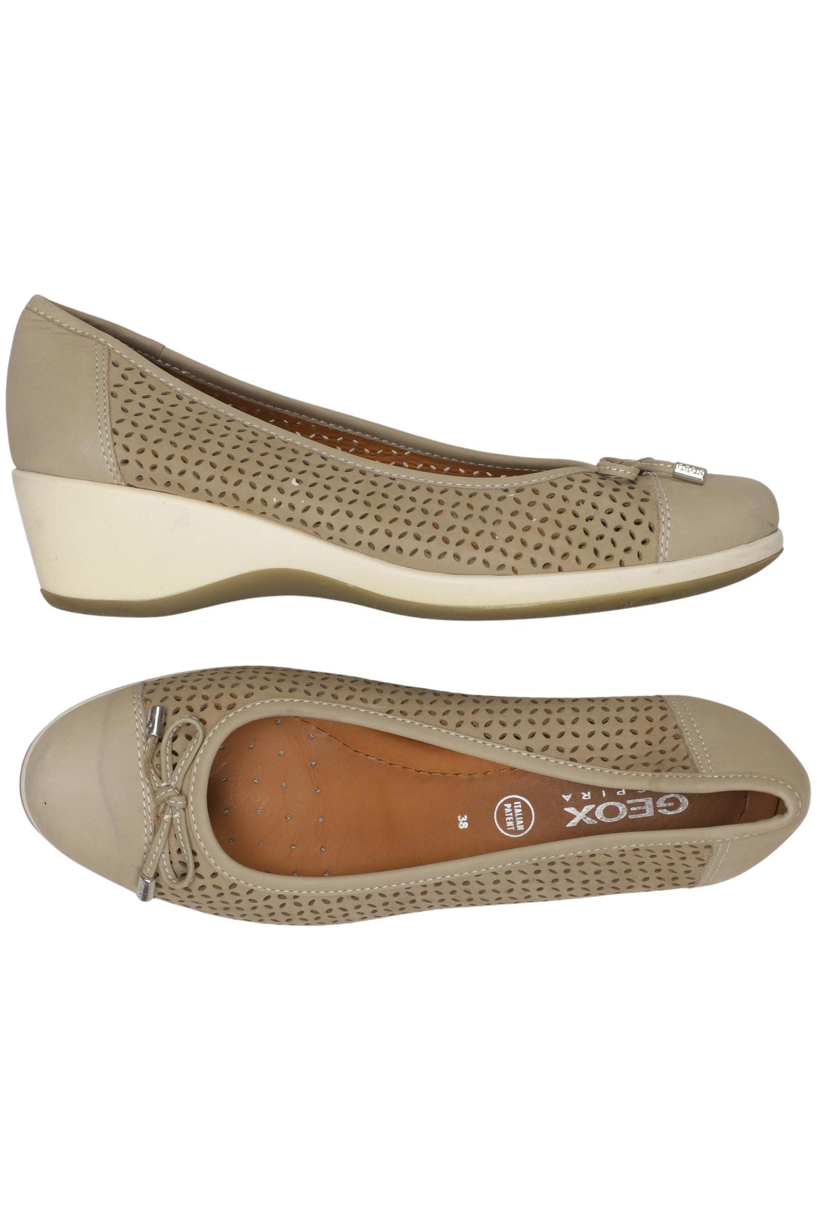 

Geox Damen Ballerinas, beige, Gr. 38