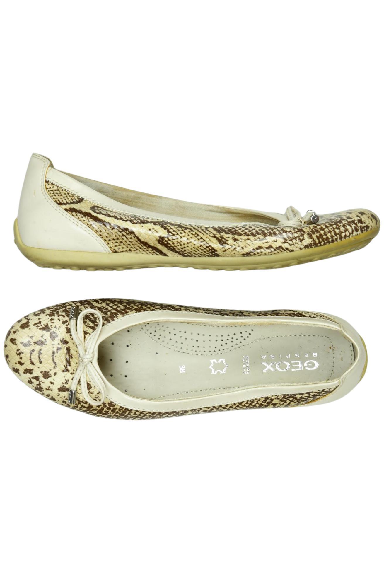 

Geox Damen Ballerinas, beige, Gr. 38