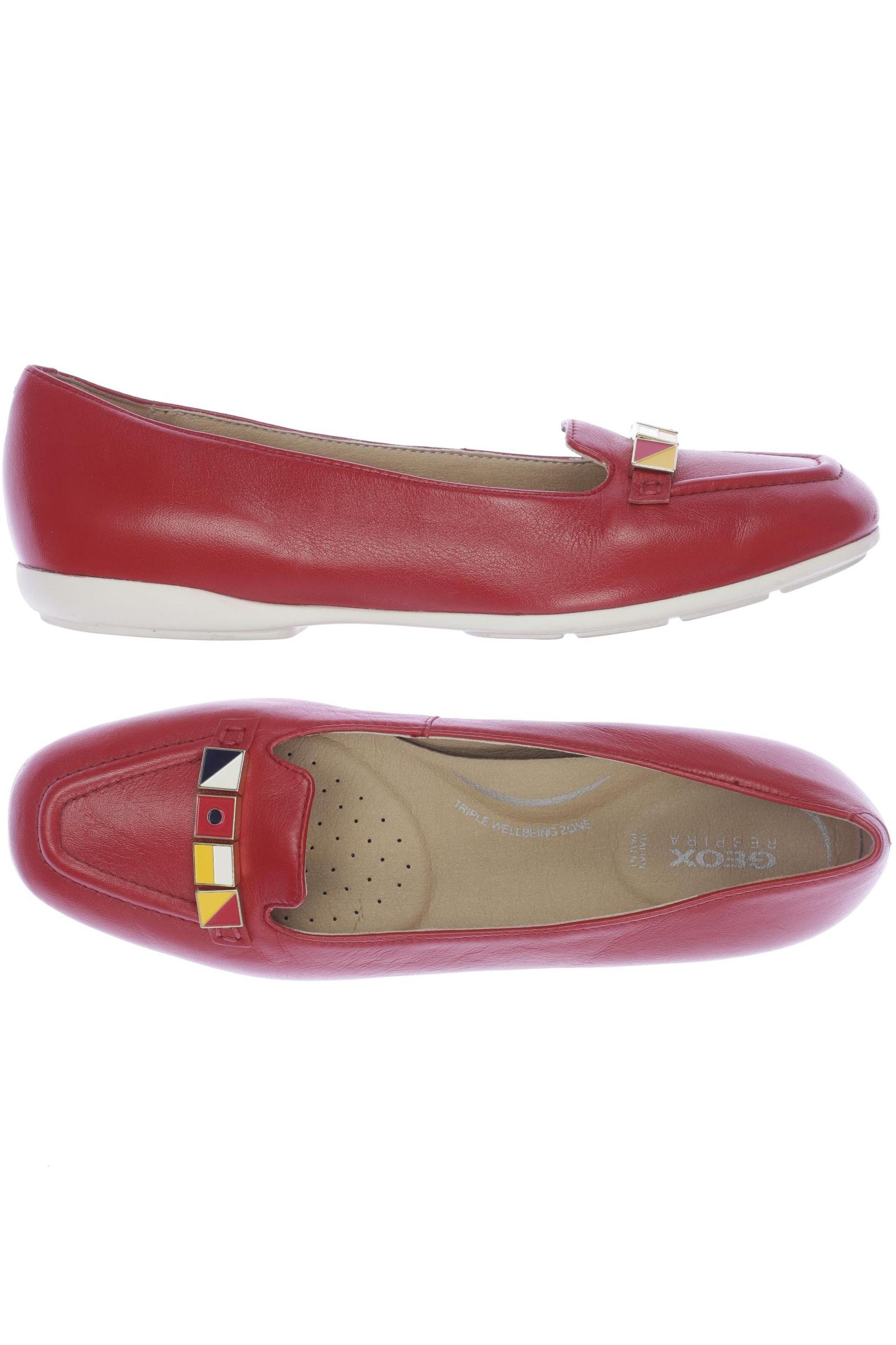 

Geox Damen Ballerinas, rot, Gr. 38.5