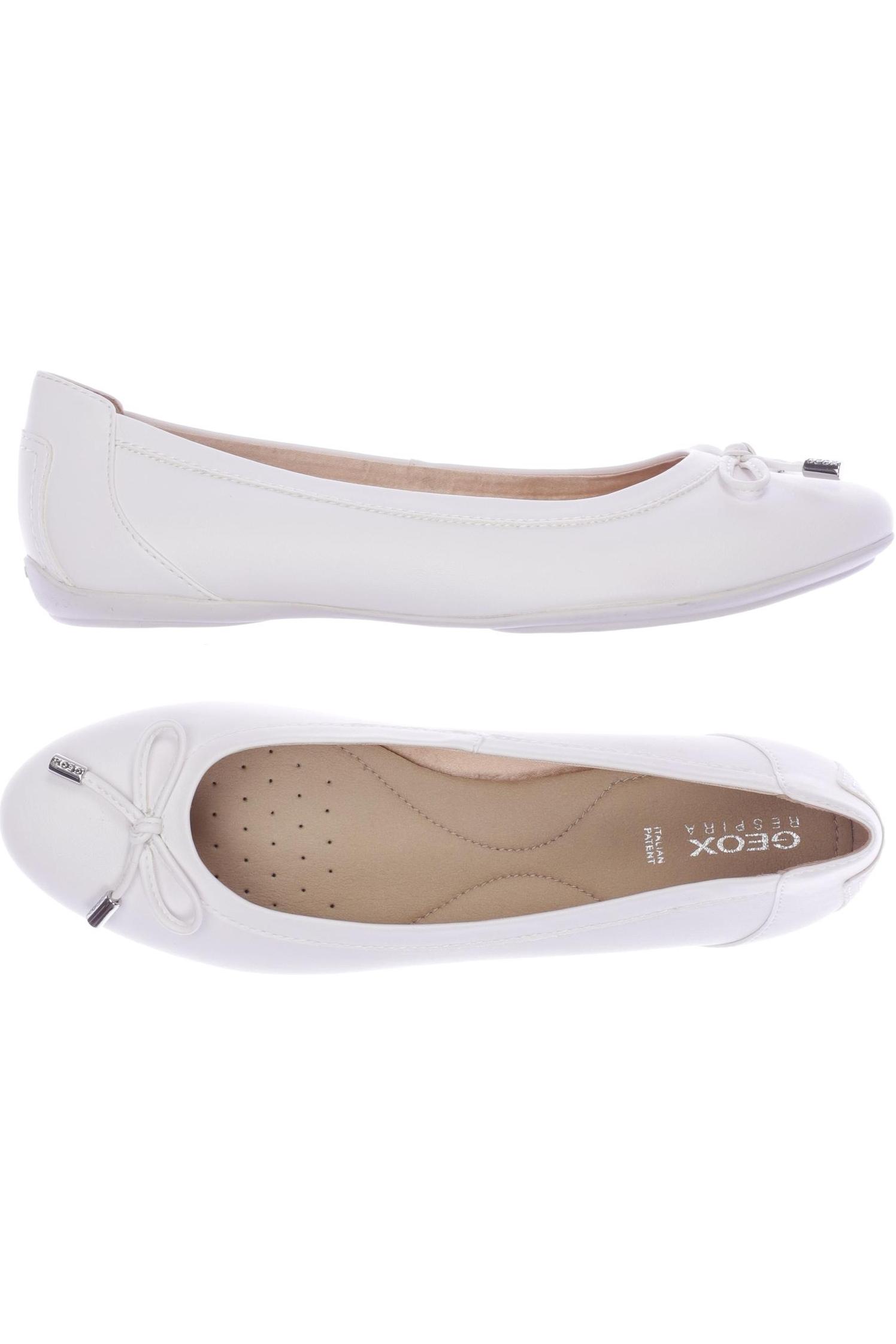 

Geox Damen Ballerinas, weiß, Gr. 40