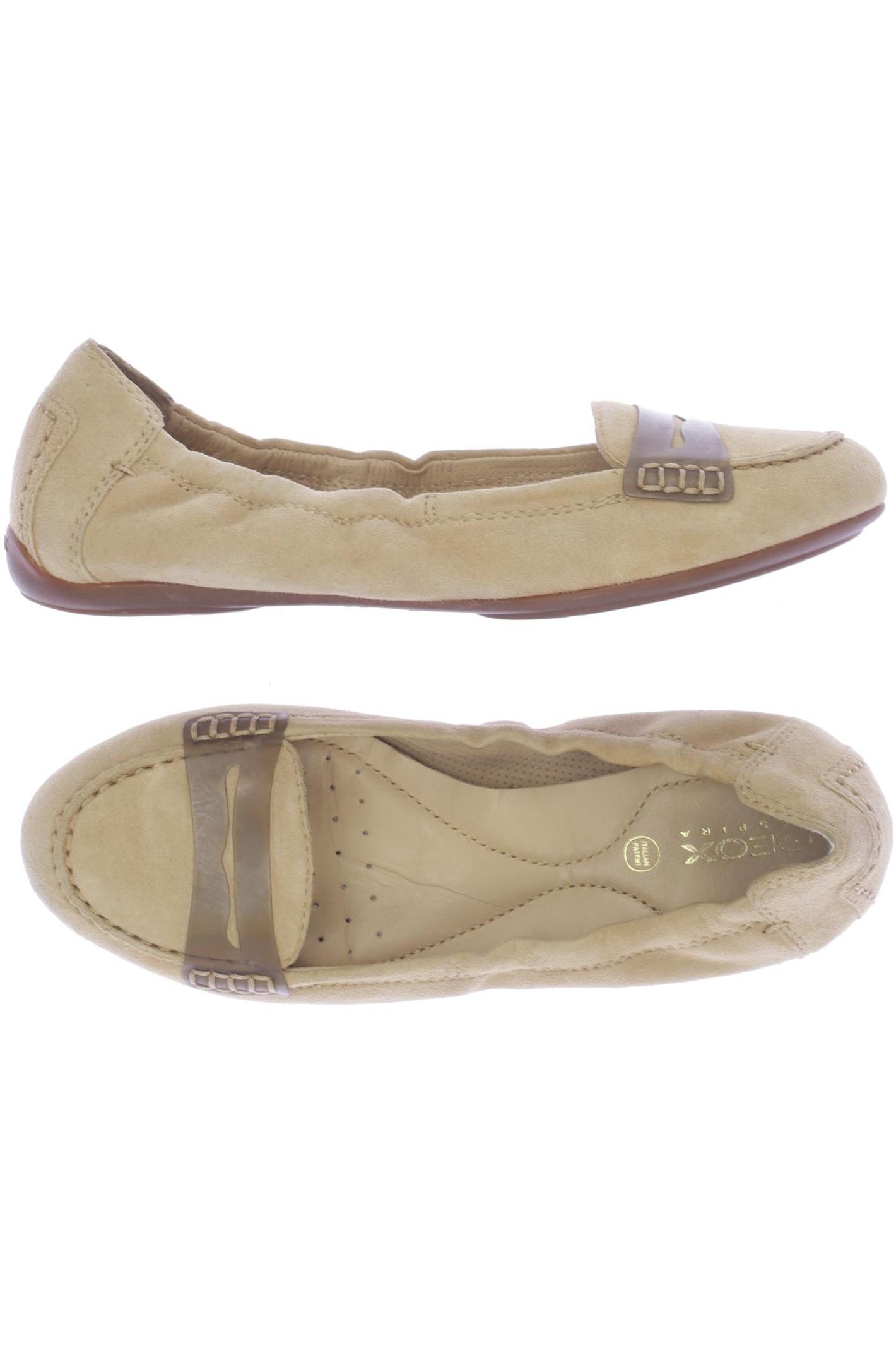 

Geox Damen Ballerinas, beige, Gr. 35