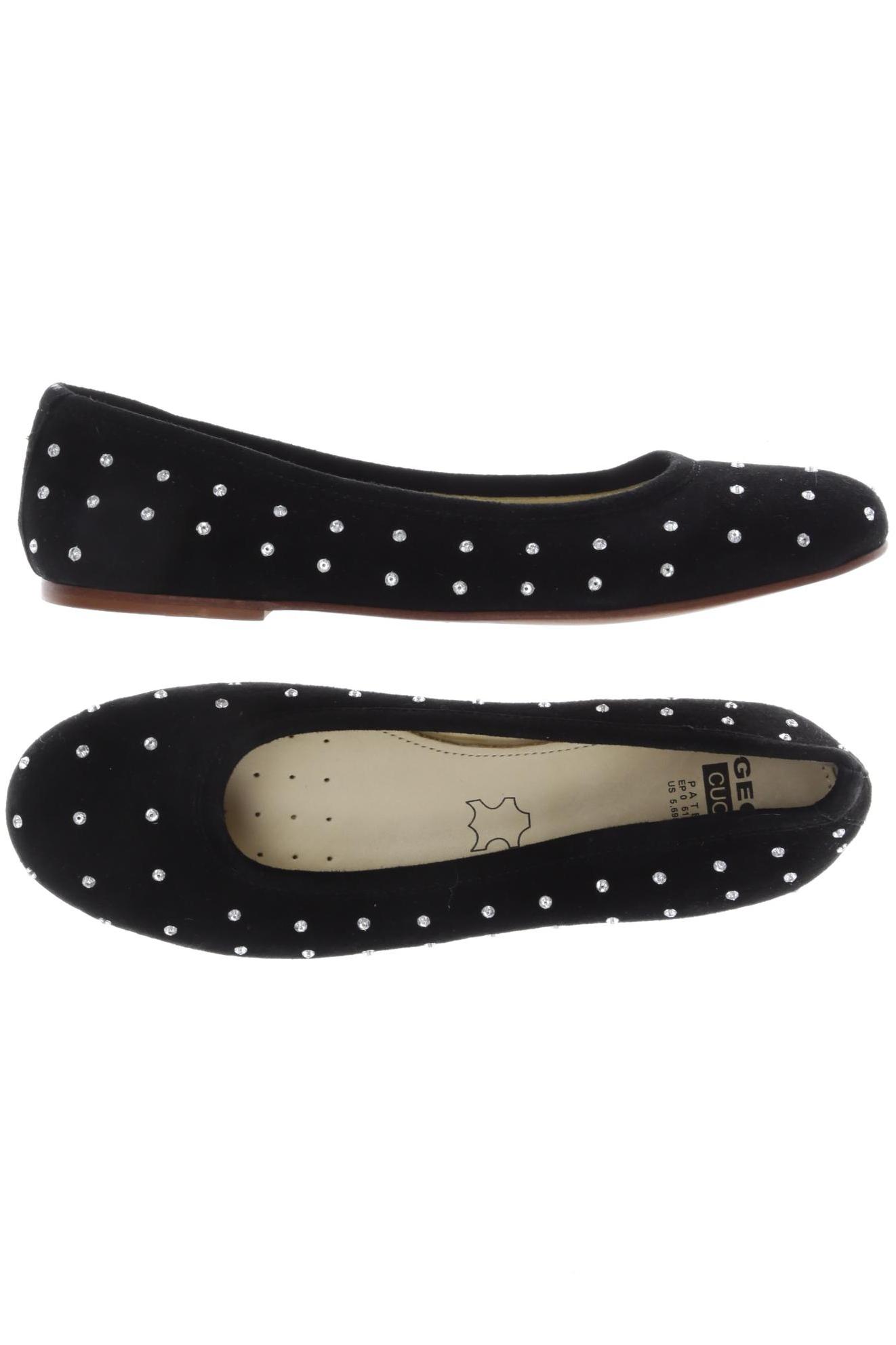

Geox Damen Ballerinas, schwarz, Gr. 38