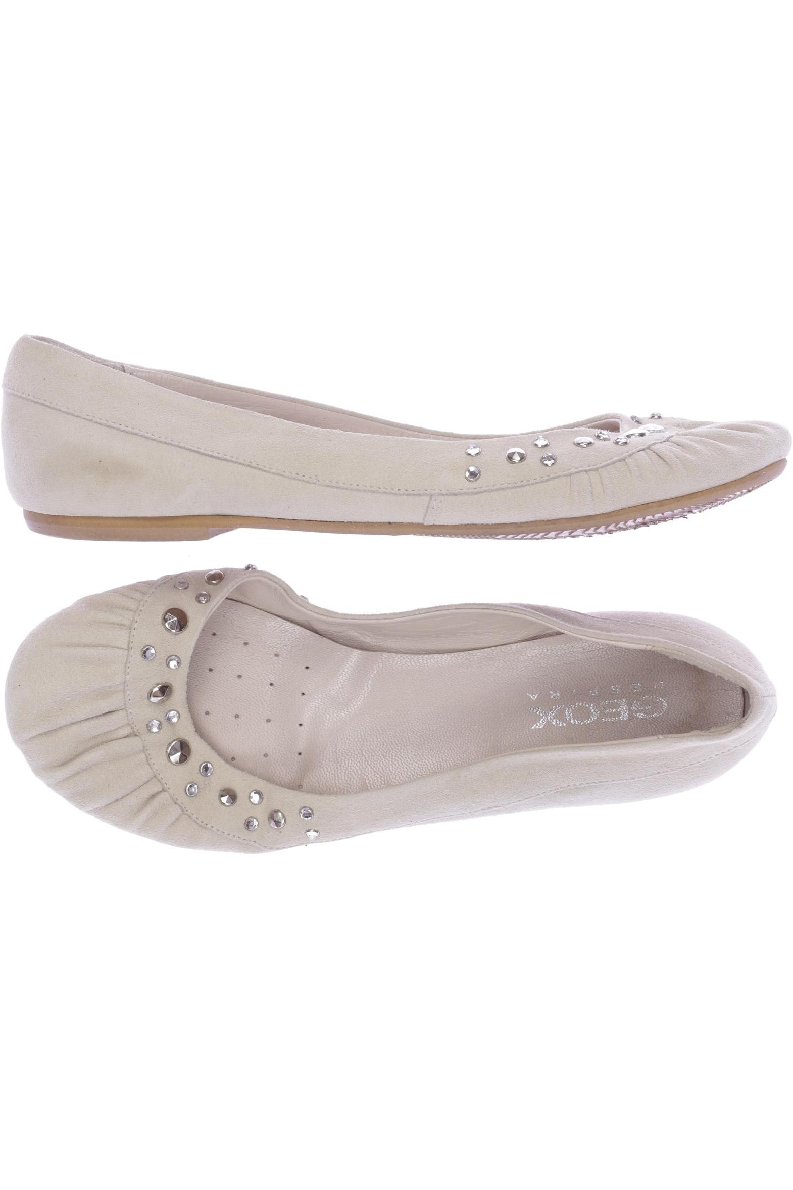 

Geox Damen Ballerinas, cremeweiß, Gr. 39