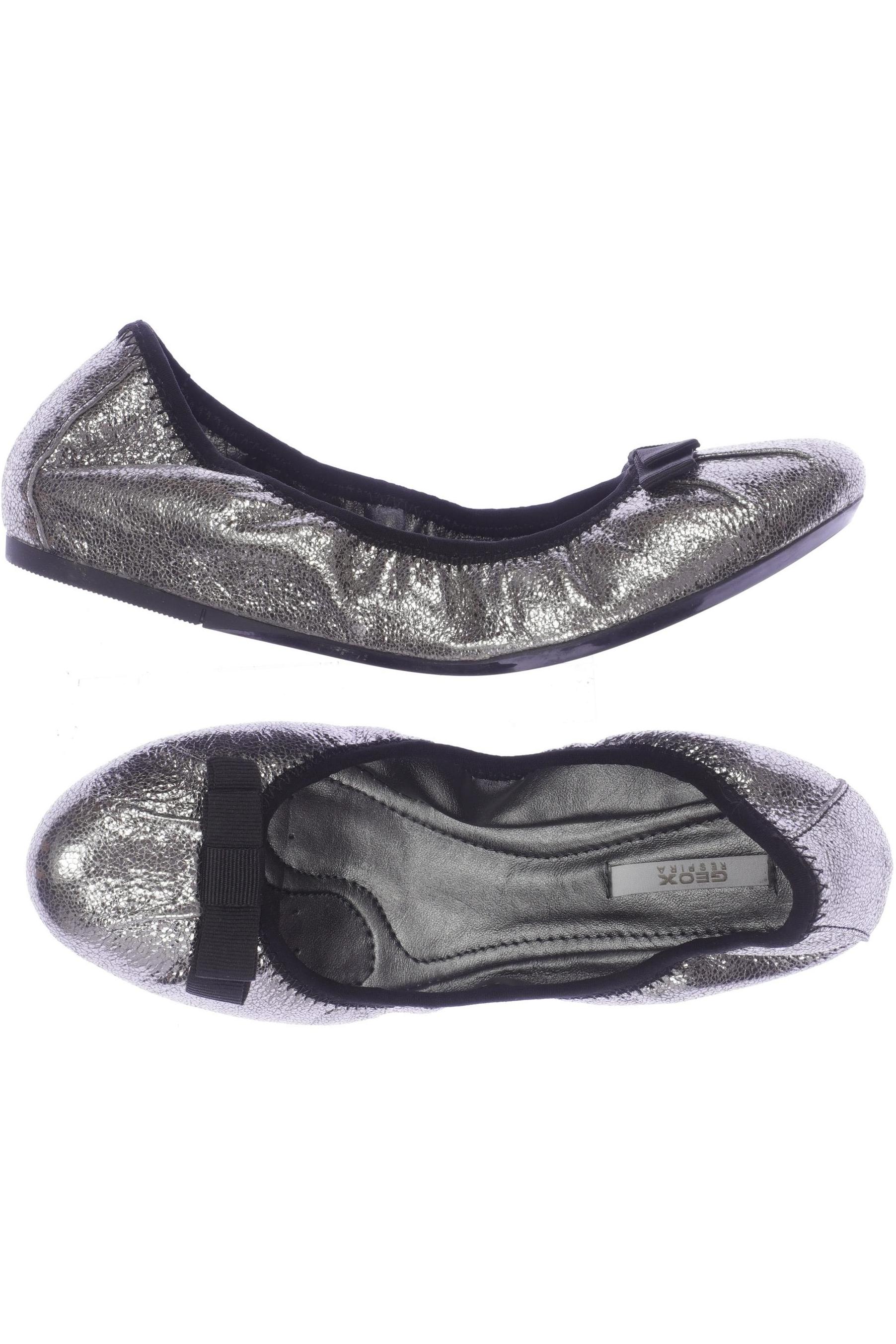 

Geox Damen Ballerinas, silber, Gr. 36