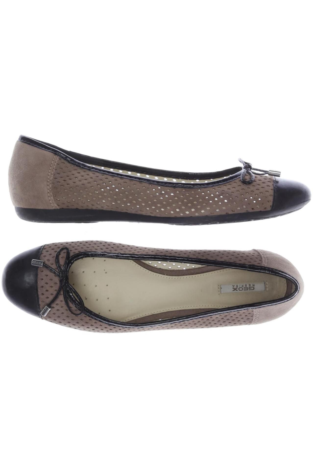 

Geox Damen Ballerinas, braun, Gr. 38.5
