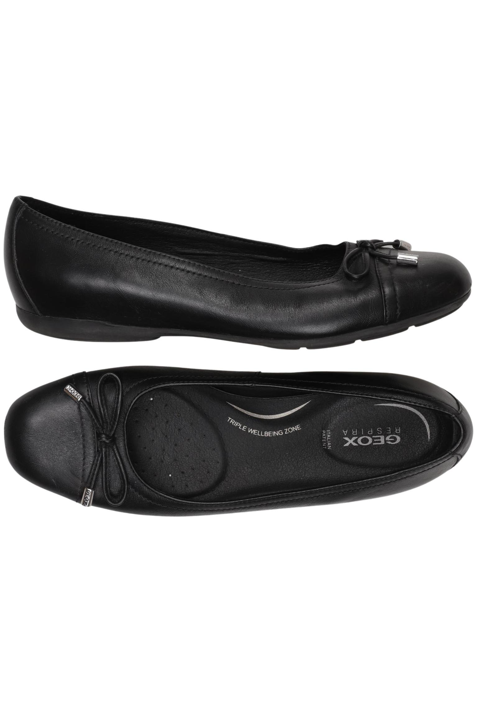 

Geox Damen Ballerinas, schwarz, Gr. 38.5