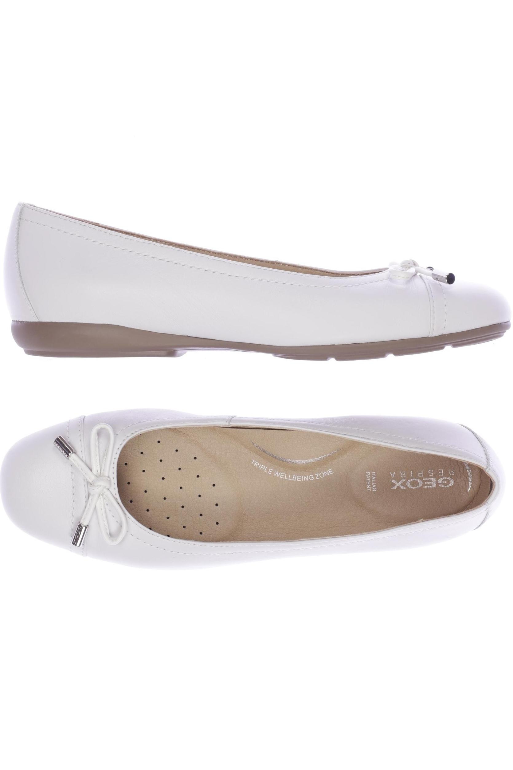 

Geox Damen Ballerinas, weiß, Gr. 37