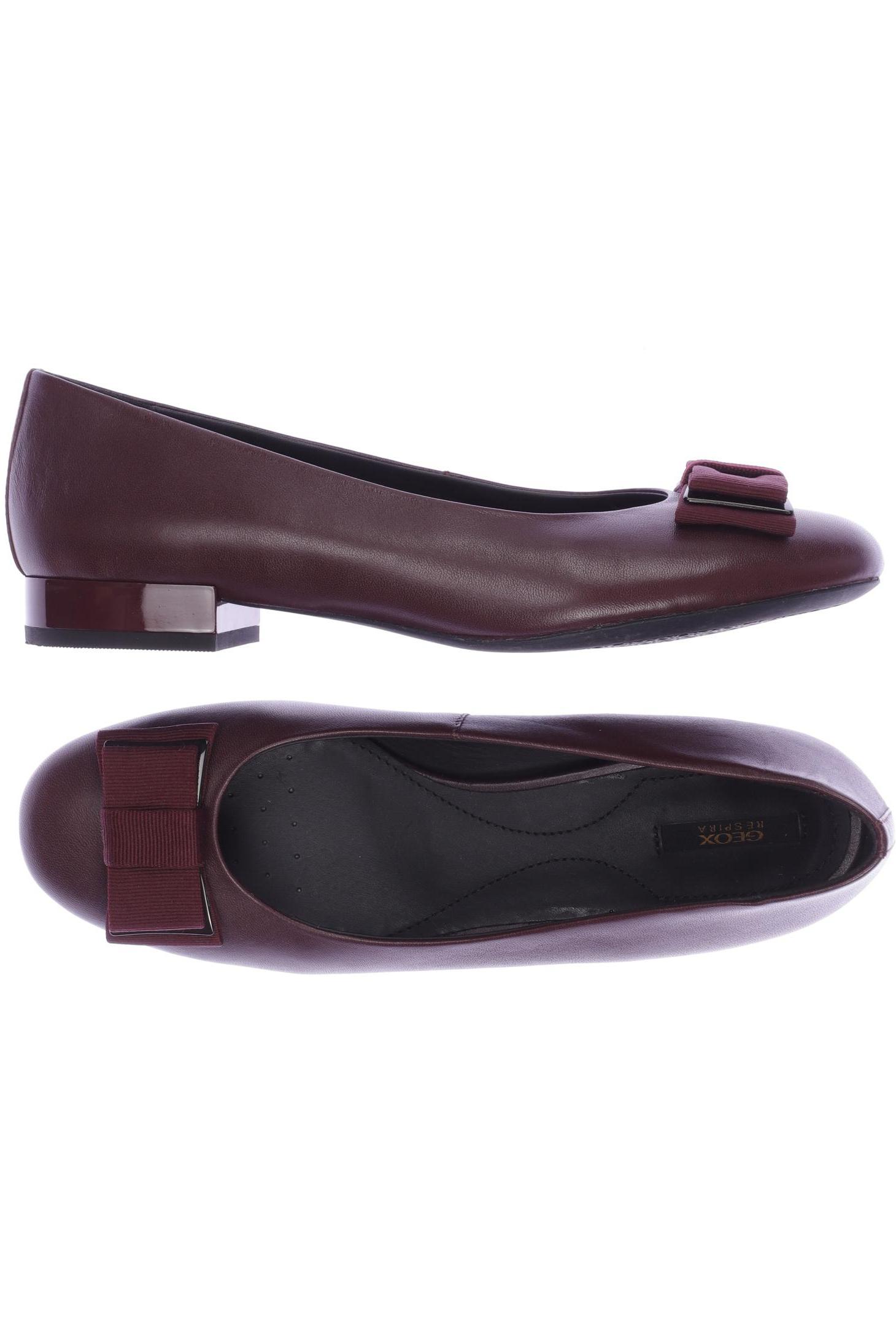 

Geox Damen Ballerinas, bordeaux, Gr. 38