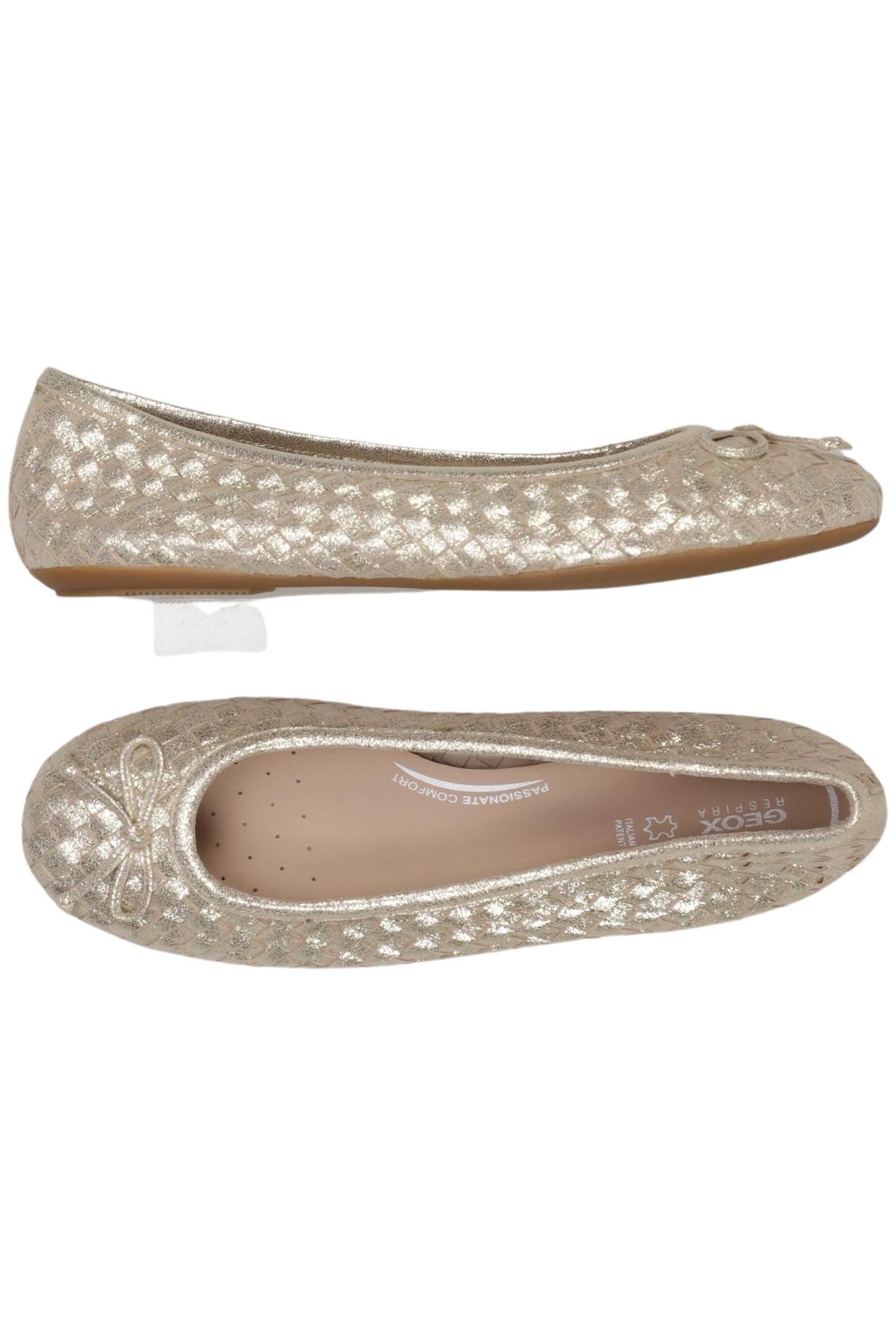 

Geox Damen Ballerinas, gold, Gr. 39.5
