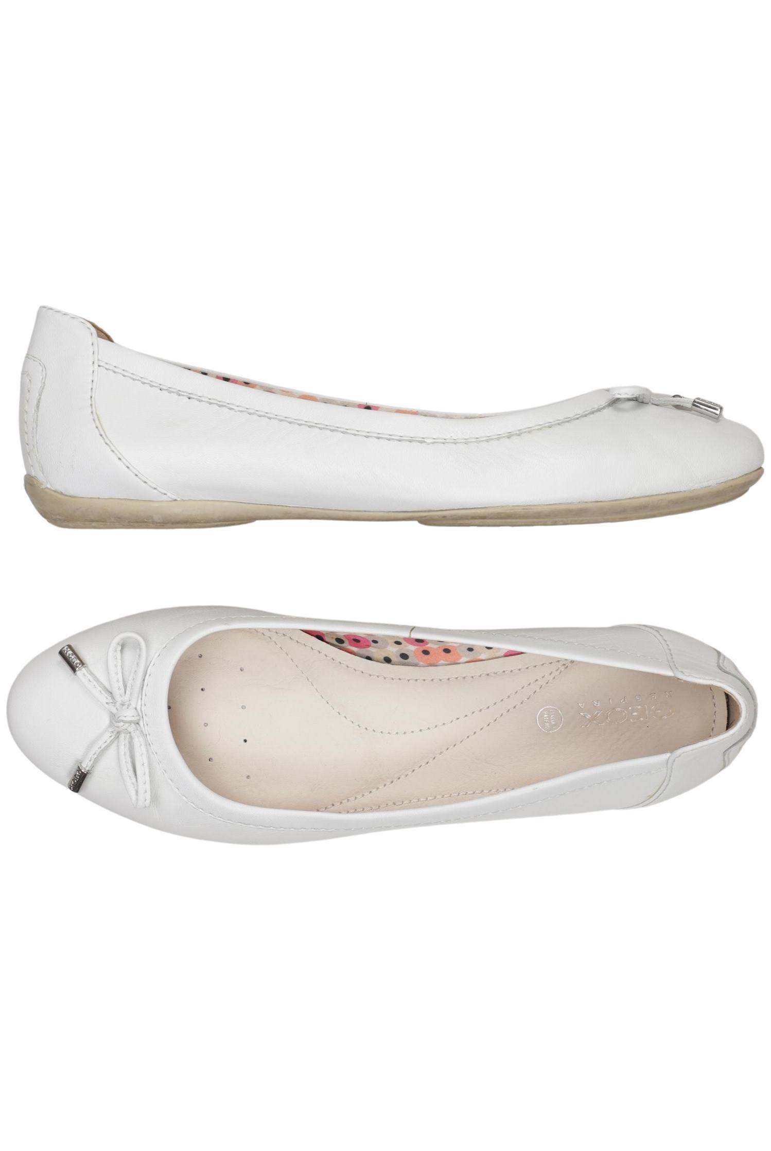 

Geox Damen Ballerinas, weiß, Gr. 40