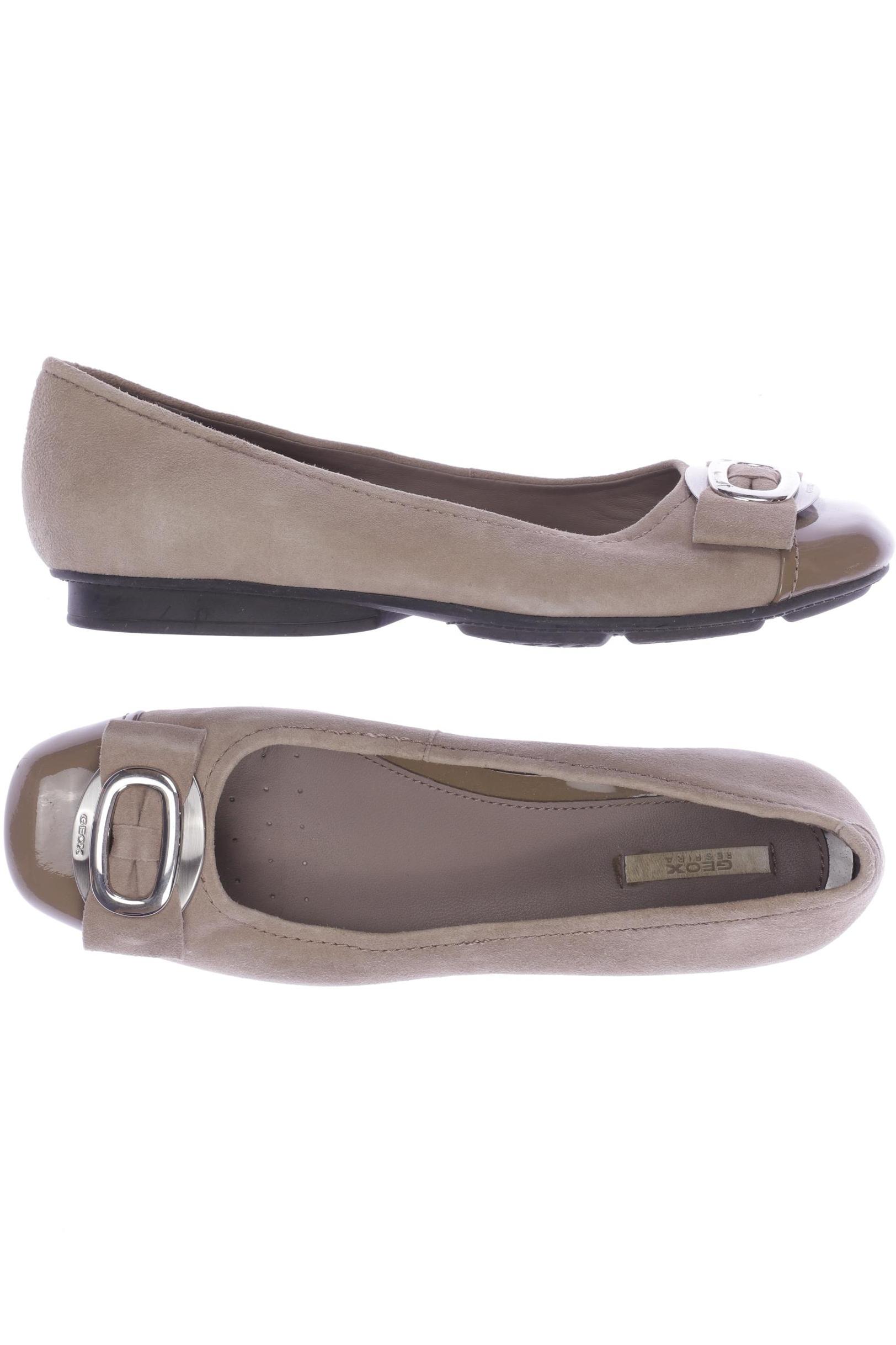 

Geox Damen Ballerinas, beige, Gr. 38