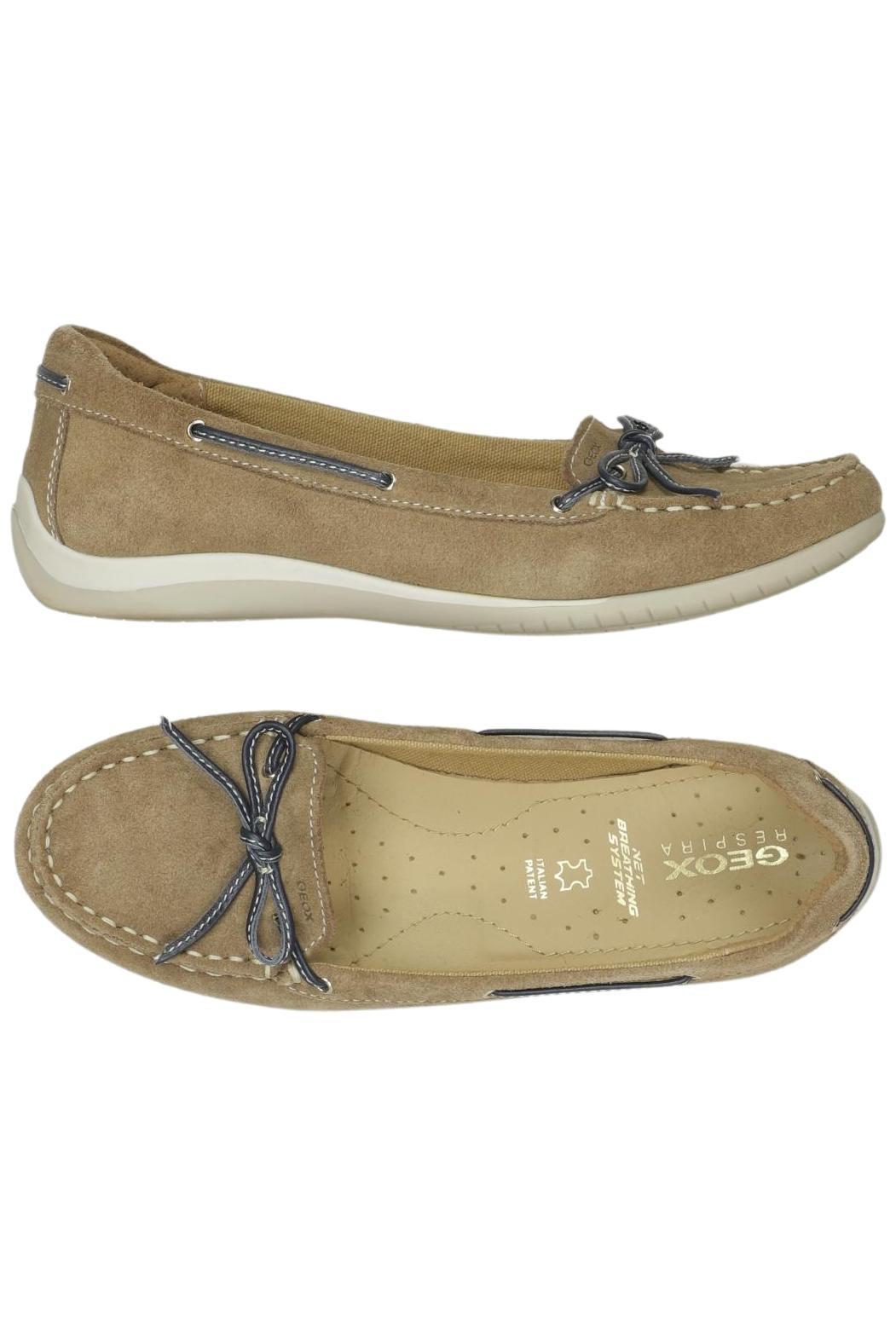 

Geox Damen Ballerinas, beige, Gr. 35