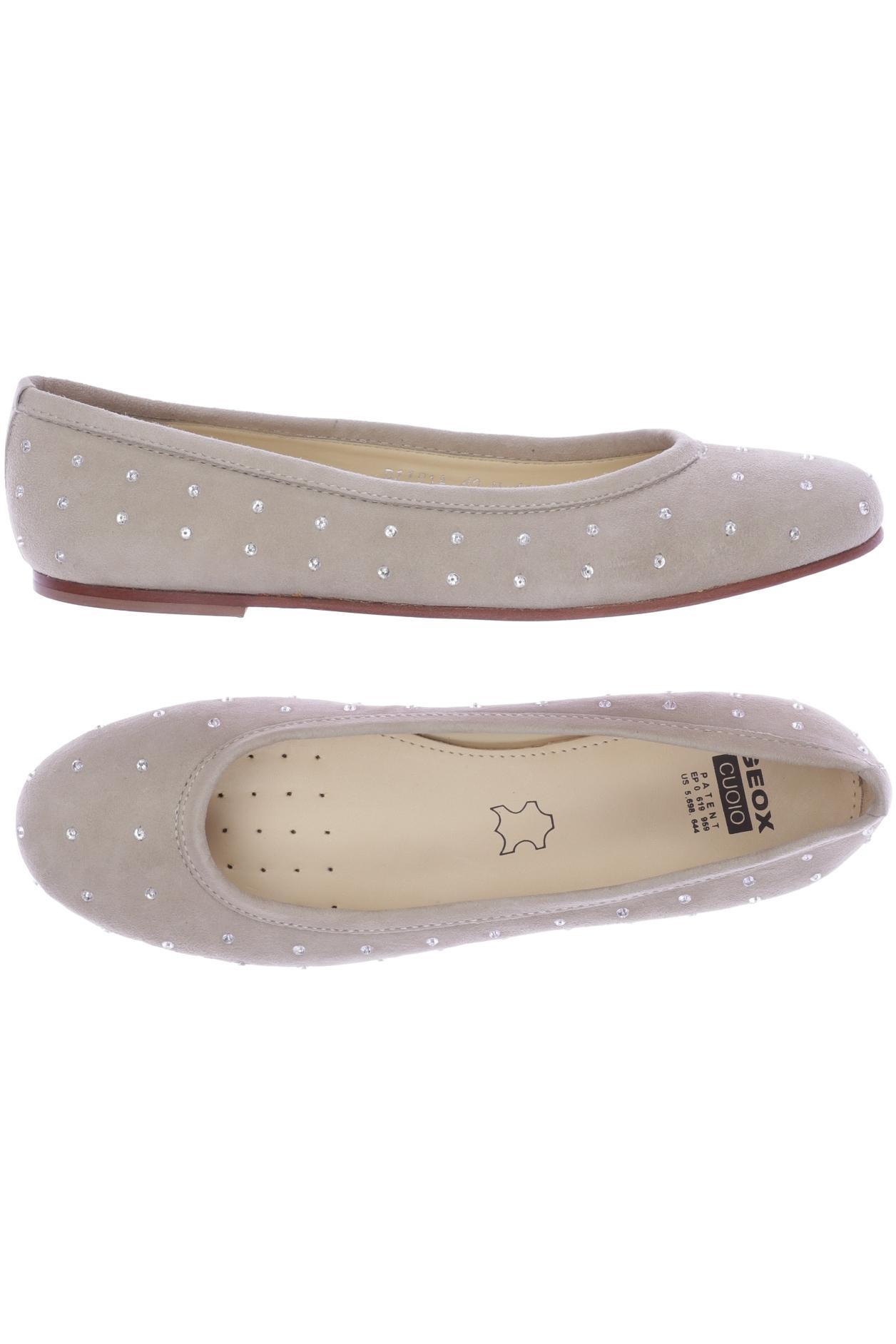 

Geox Damen Ballerinas, beige, Gr. 40