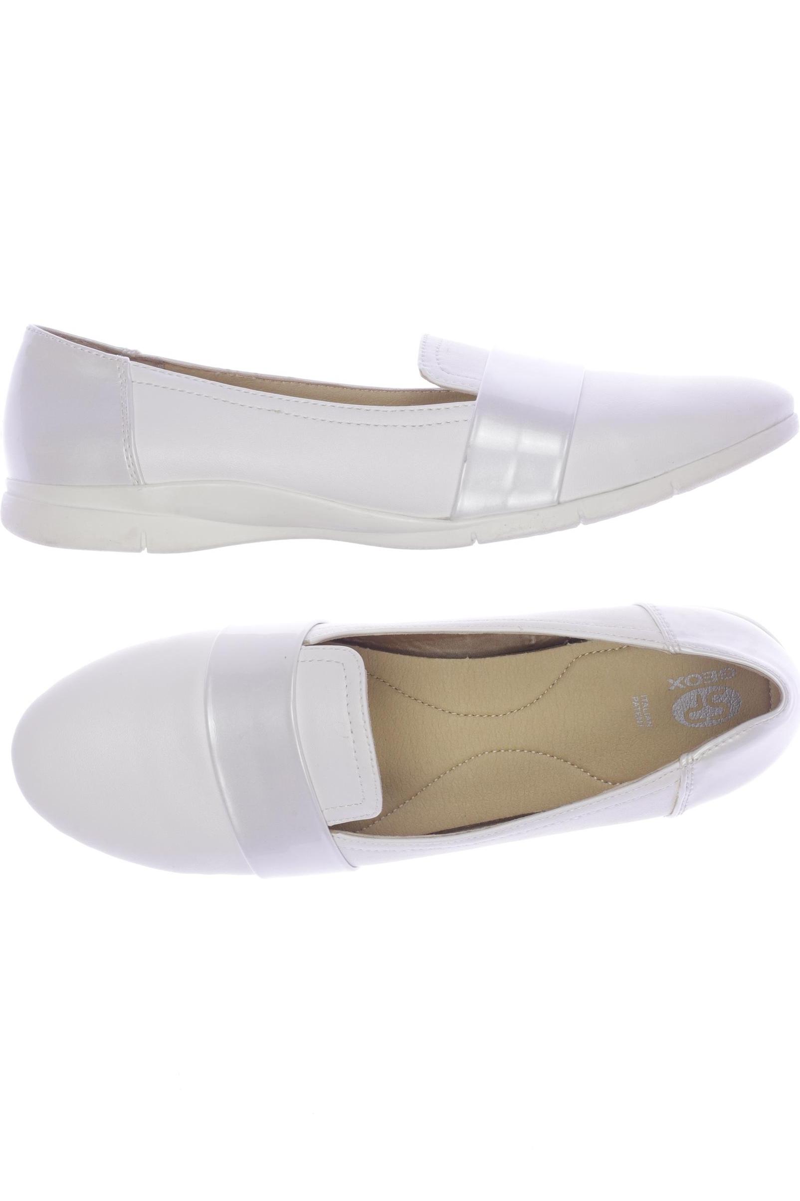 

Geox Damen Ballerinas, weiß, Gr. 40