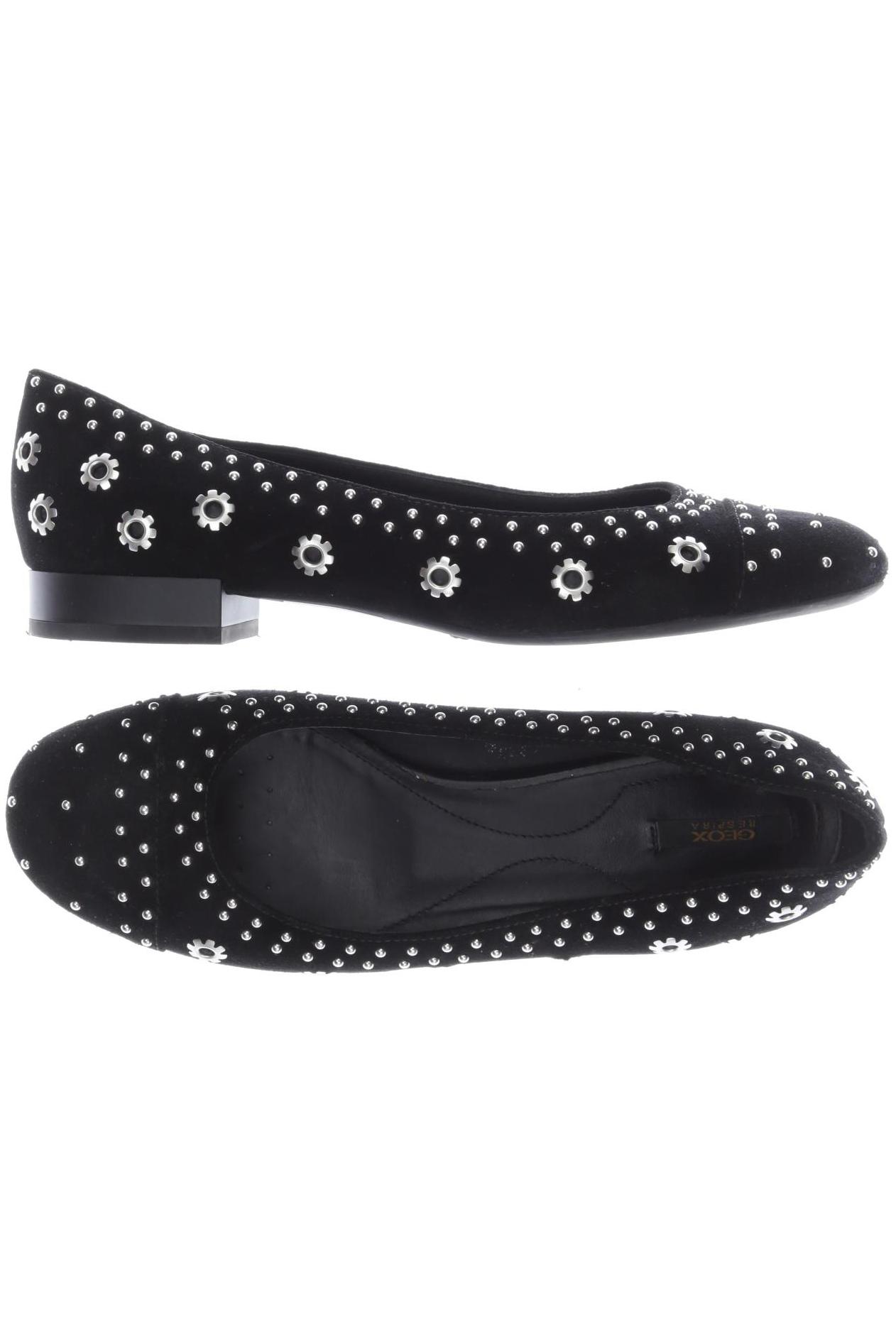 

Geox Damen Ballerinas, schwarz, Gr. 38.5