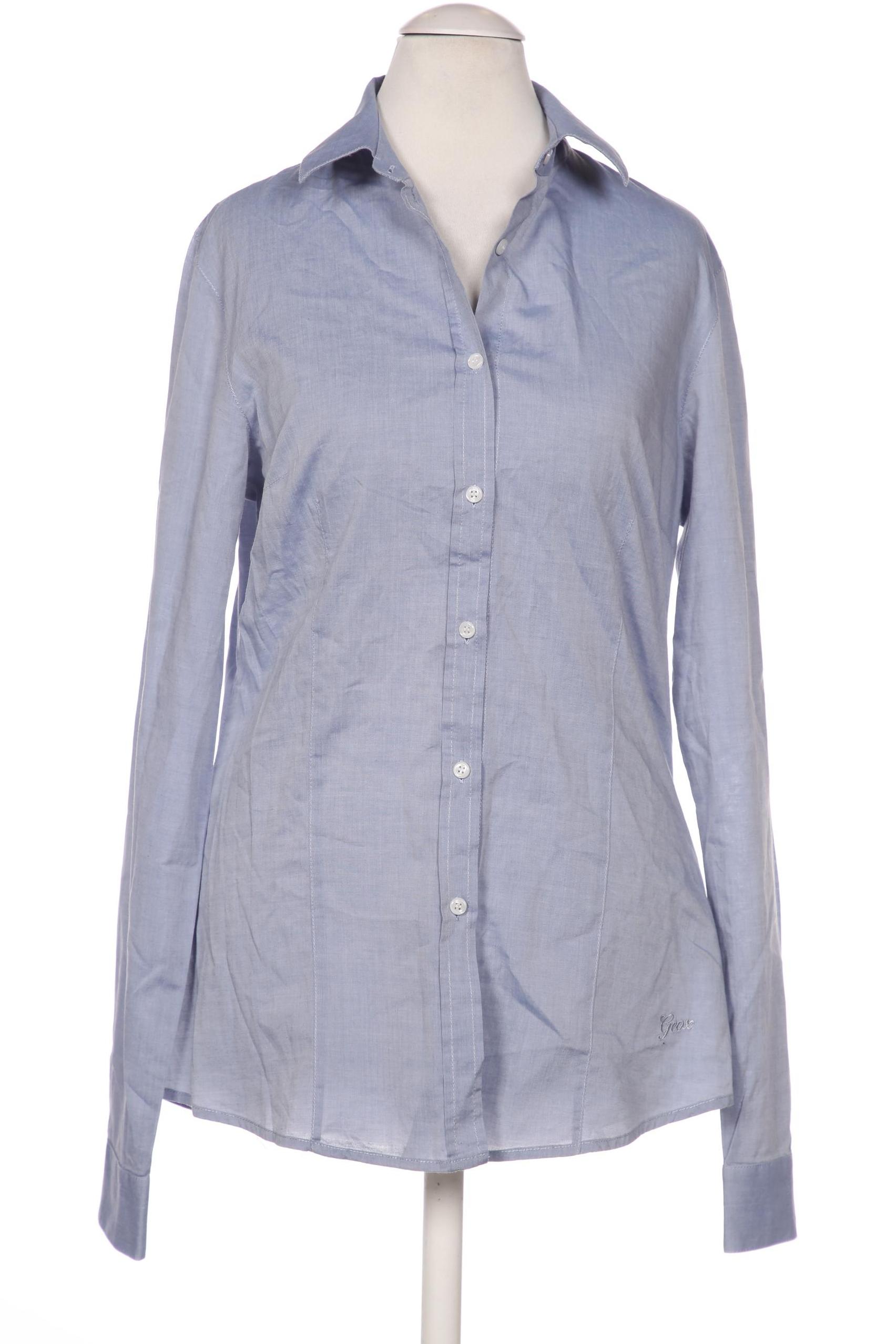 

Geox Damen Bluse, blau, Gr. 36