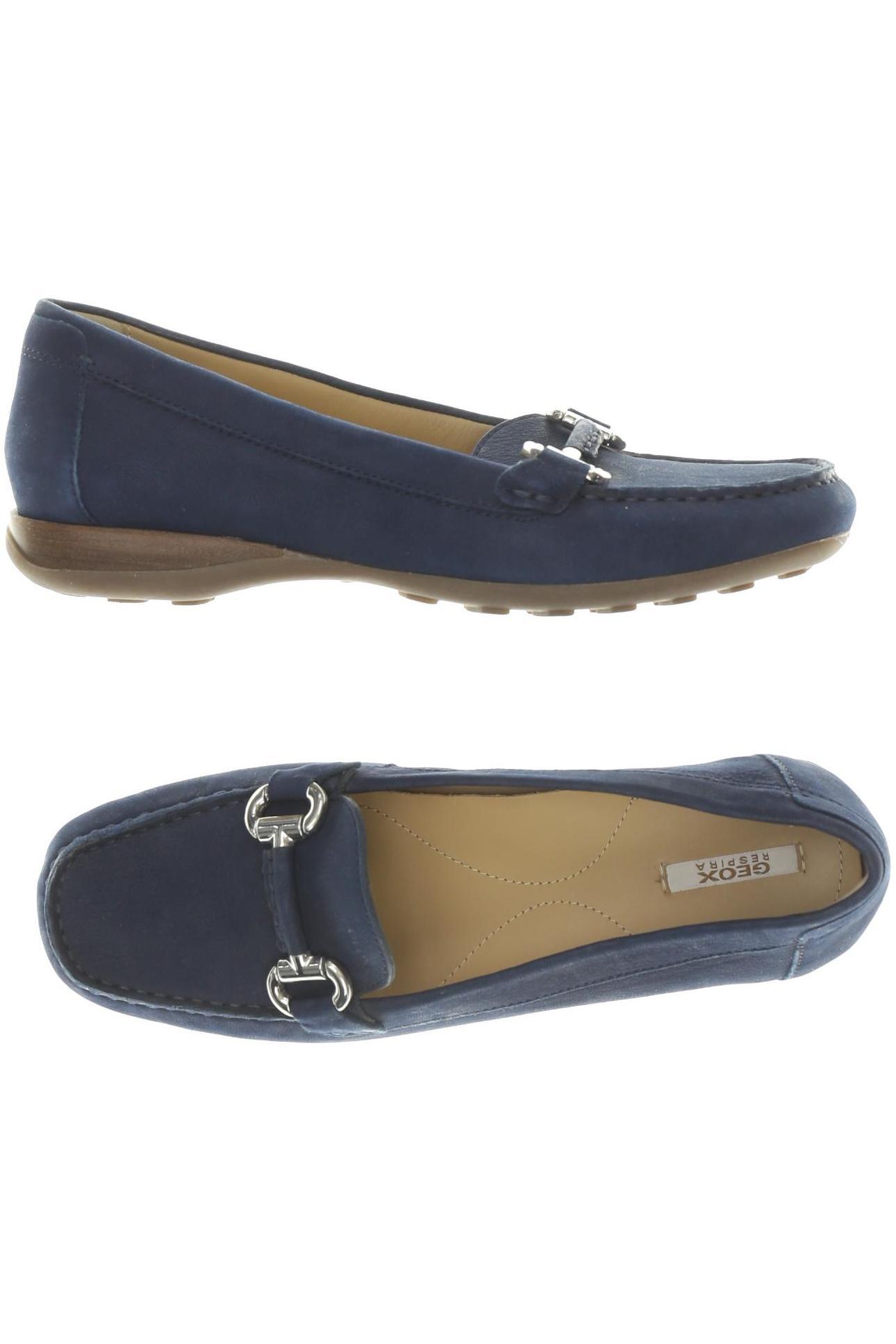 

Geox Damen Halbschuh, blau, Gr. 37